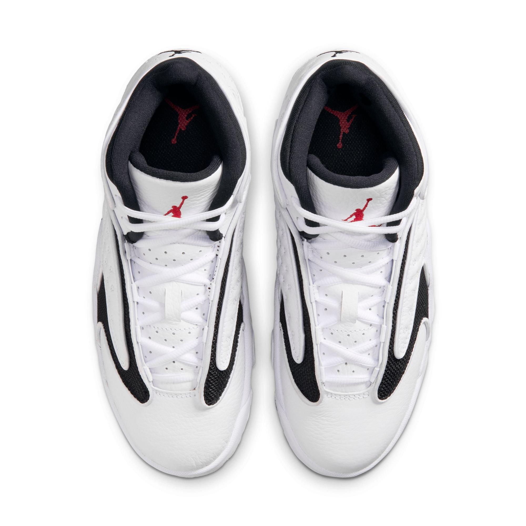 Jordan OG "White/Black/University Red" Women's Shoe - WHITE/BLACK/RED Thumbnail View 6