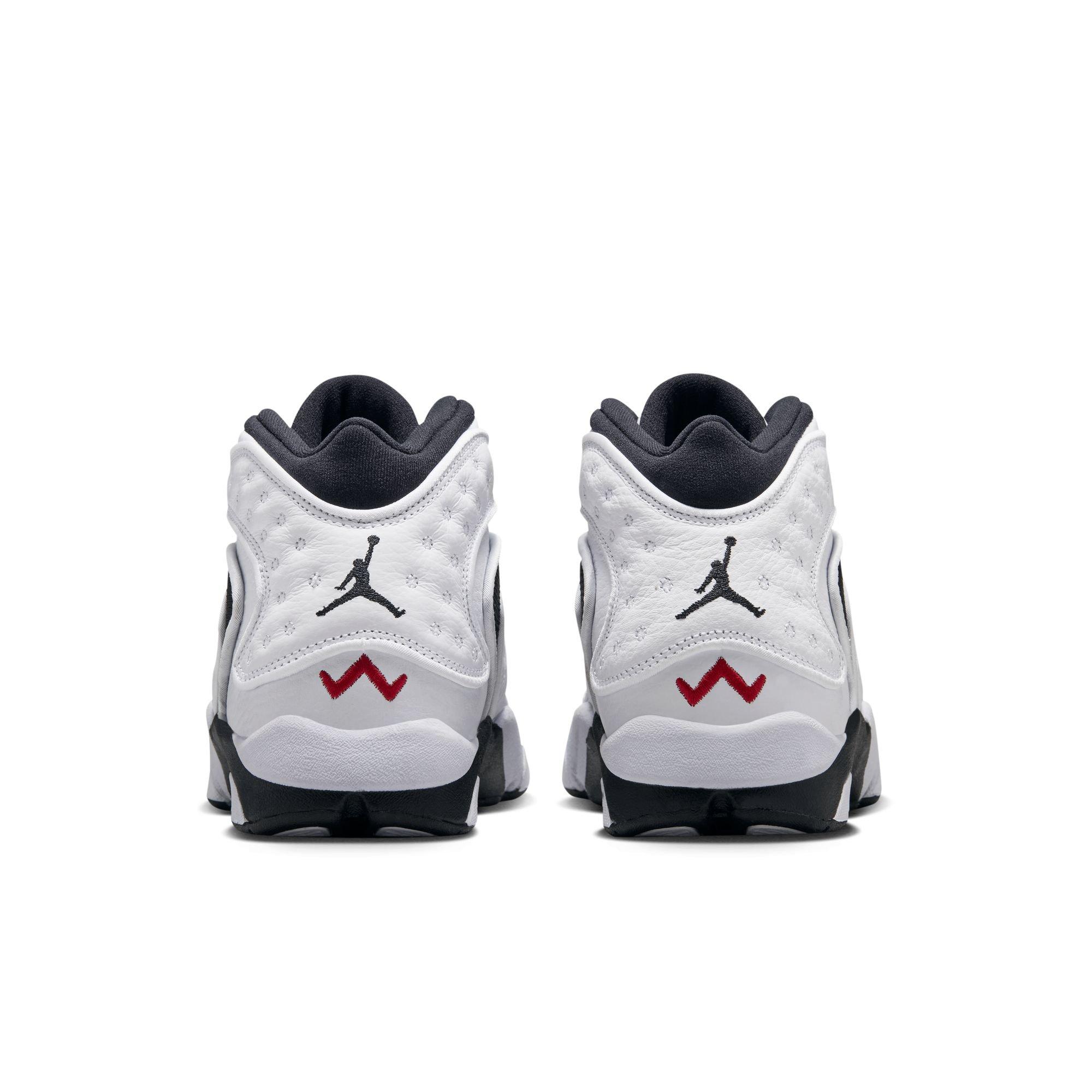 Jordan OG "White/Black/University Red" Women's Shoe - WHITE/BLACK/RED Thumbnail View 7