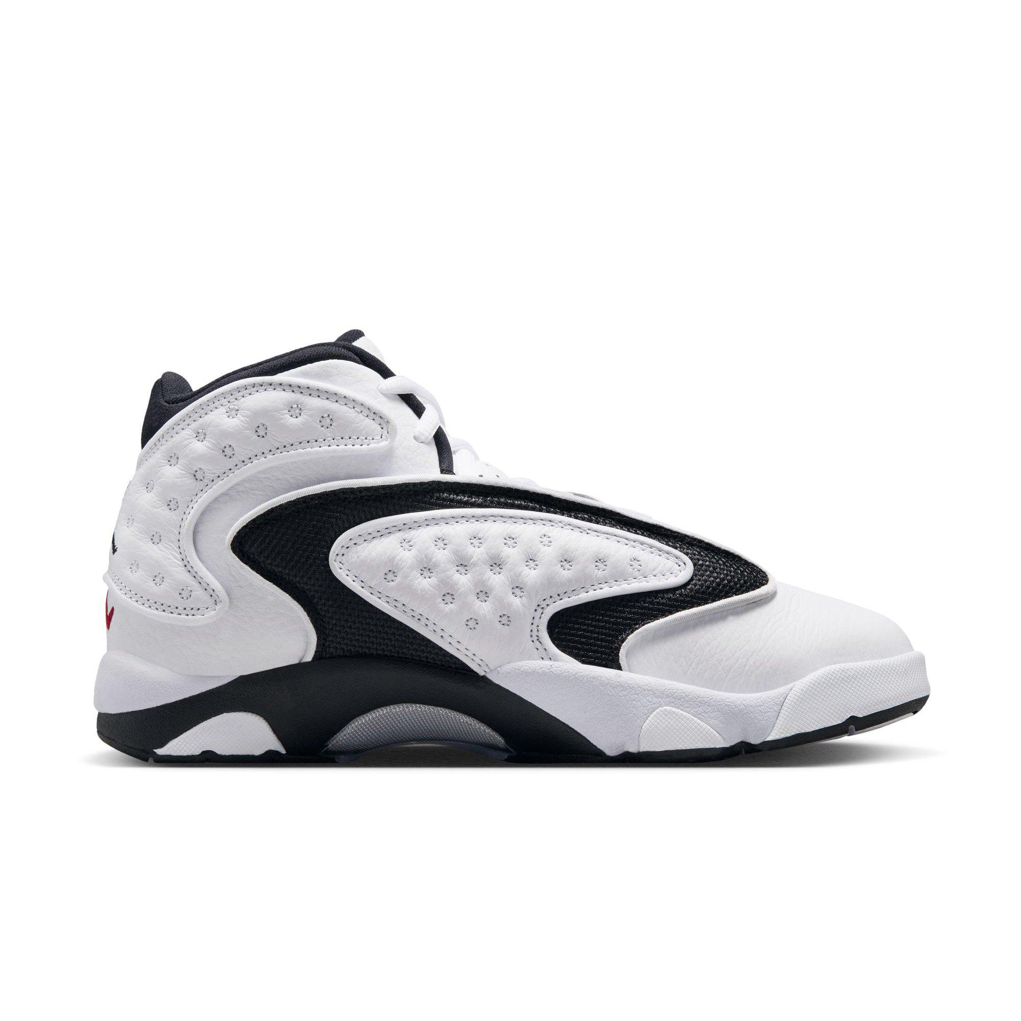Jordan OG "White/Black/University Red" Women's Shoe - WHITE/BLACK/RED Thumbnail View 2