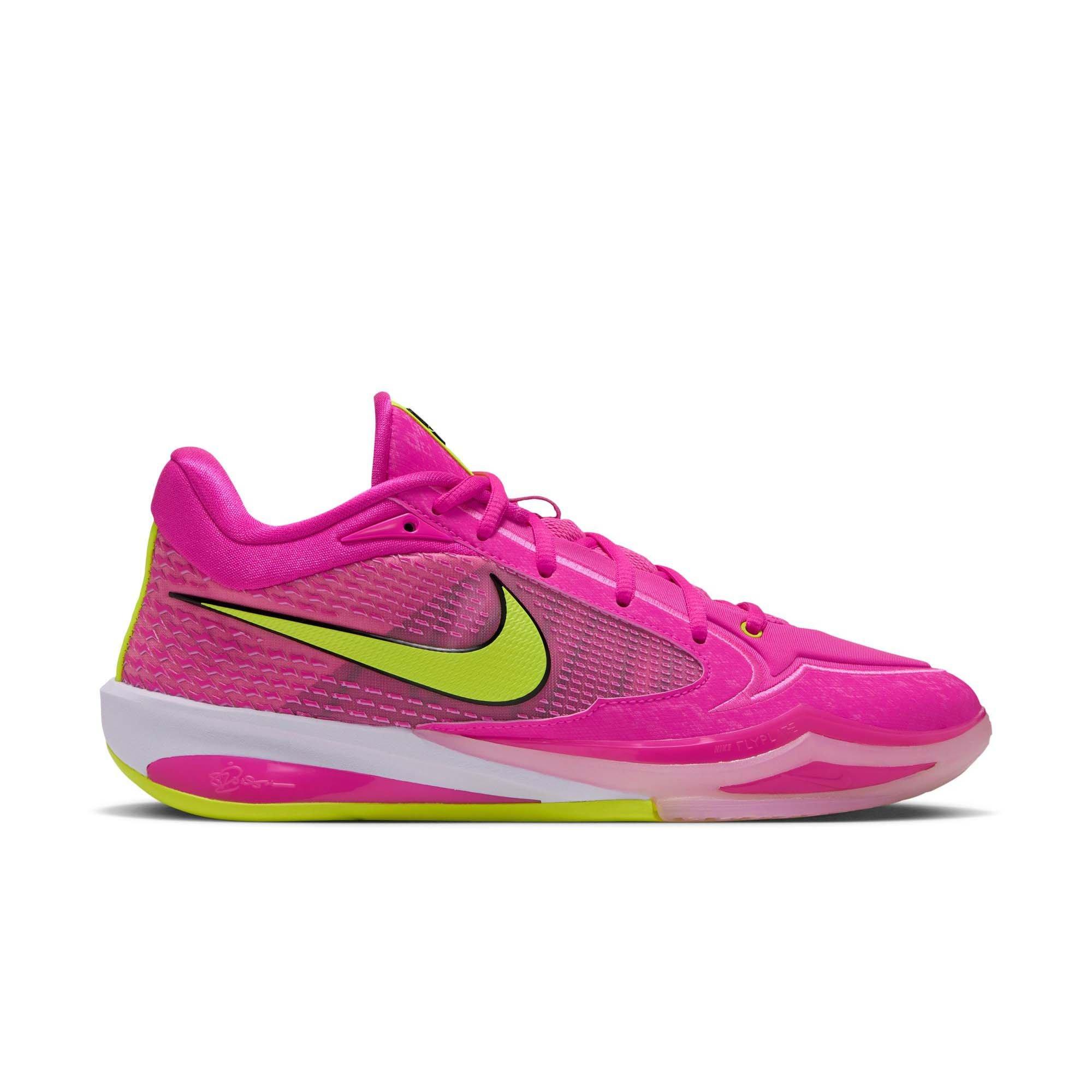 Nike Sabrina 4 "The Switch" Basketball Shoe - DESERT PINK/LEMON VENOM/PINK RISE