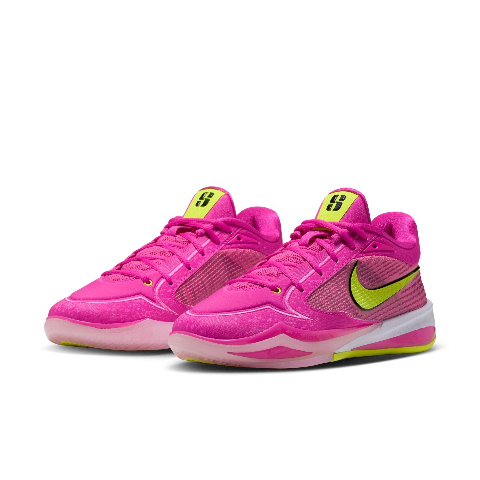 Nike Sabrina 4 "The Switch" Basketball Shoe - DESERT PINK/LEMON VENOM/PINK RISE
