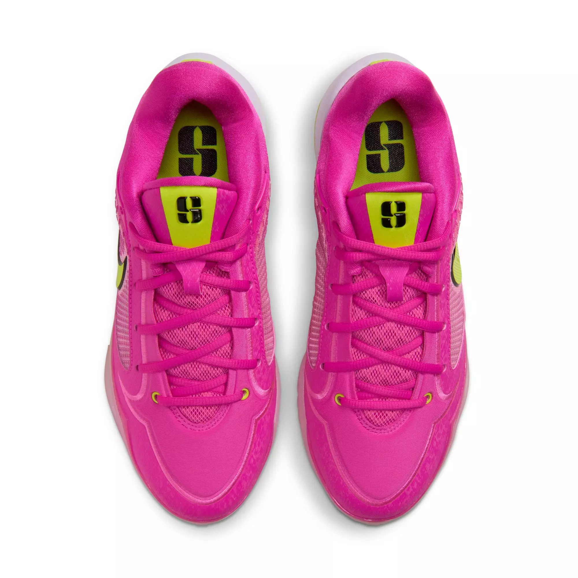 Nike Sabrina 4 "The Switch" Basketball Shoe - DESERT PINK/LEMON VENOM/PINK RISE