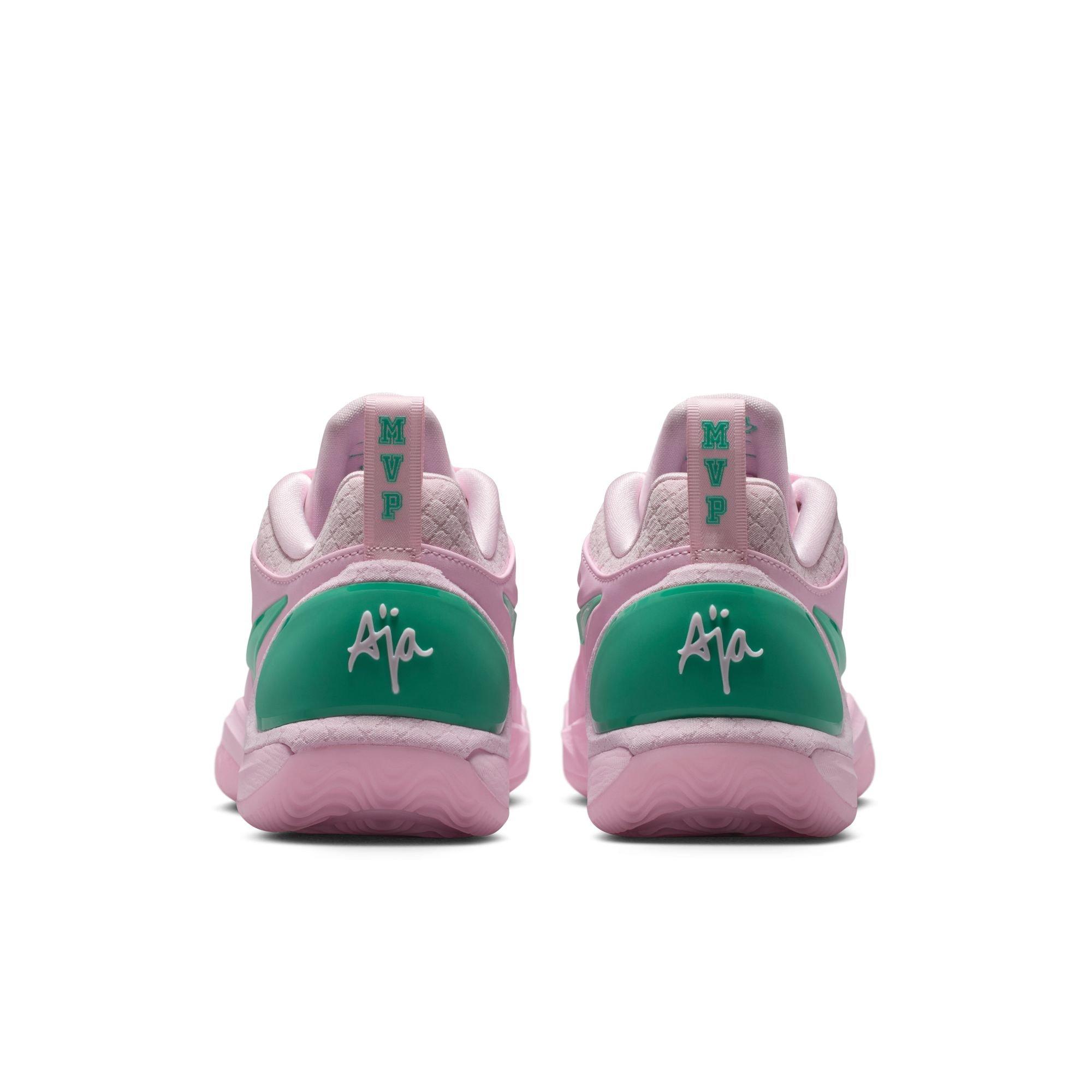 Nike A'Two "Playmakers" Basketball Shoe - PINK FOAM/LIGHT MENTA Thumbnail View 11
