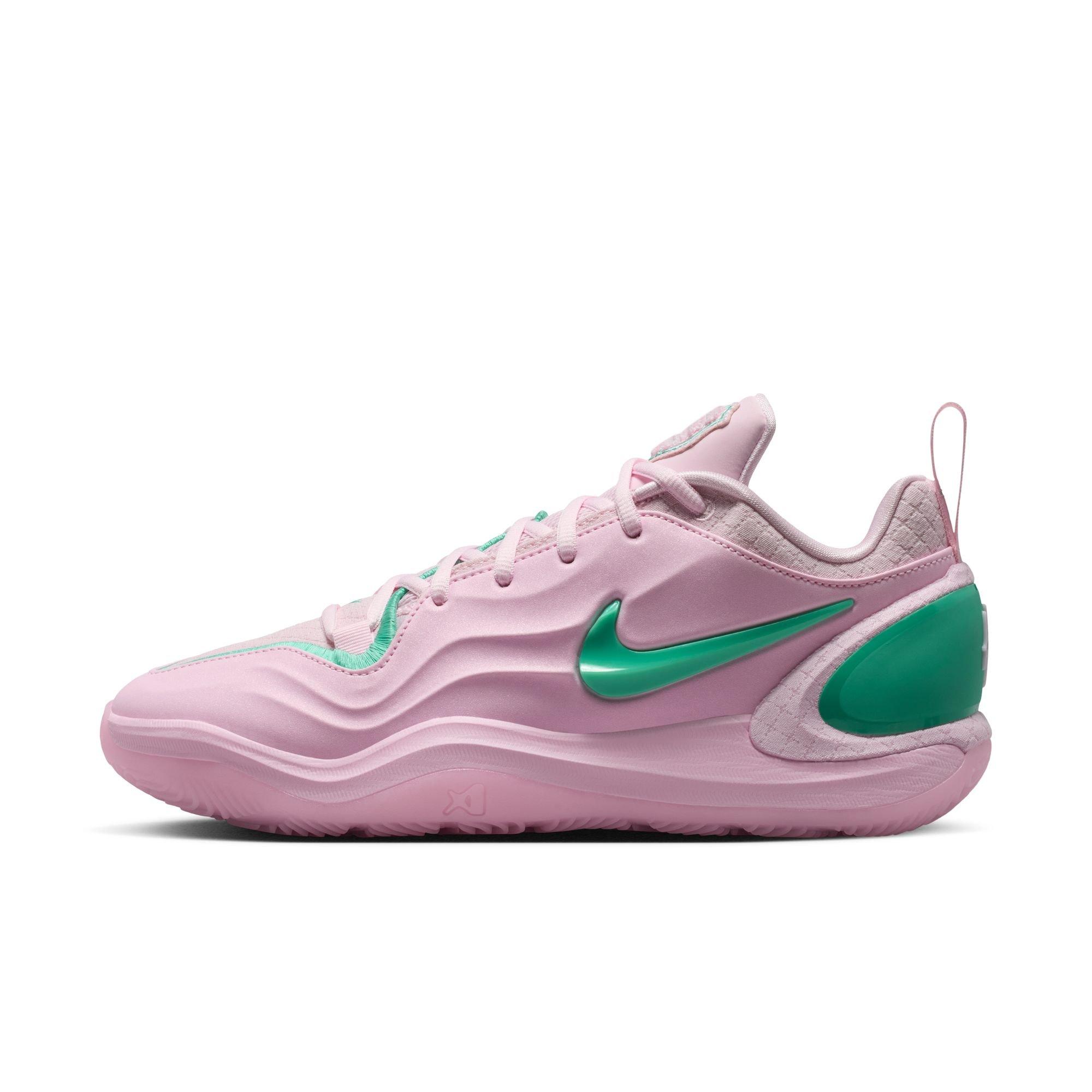Nike A'Two "Playmakers" Basketball Shoe - PINK FOAM/LIGHT MENTA Thumbnail View 9