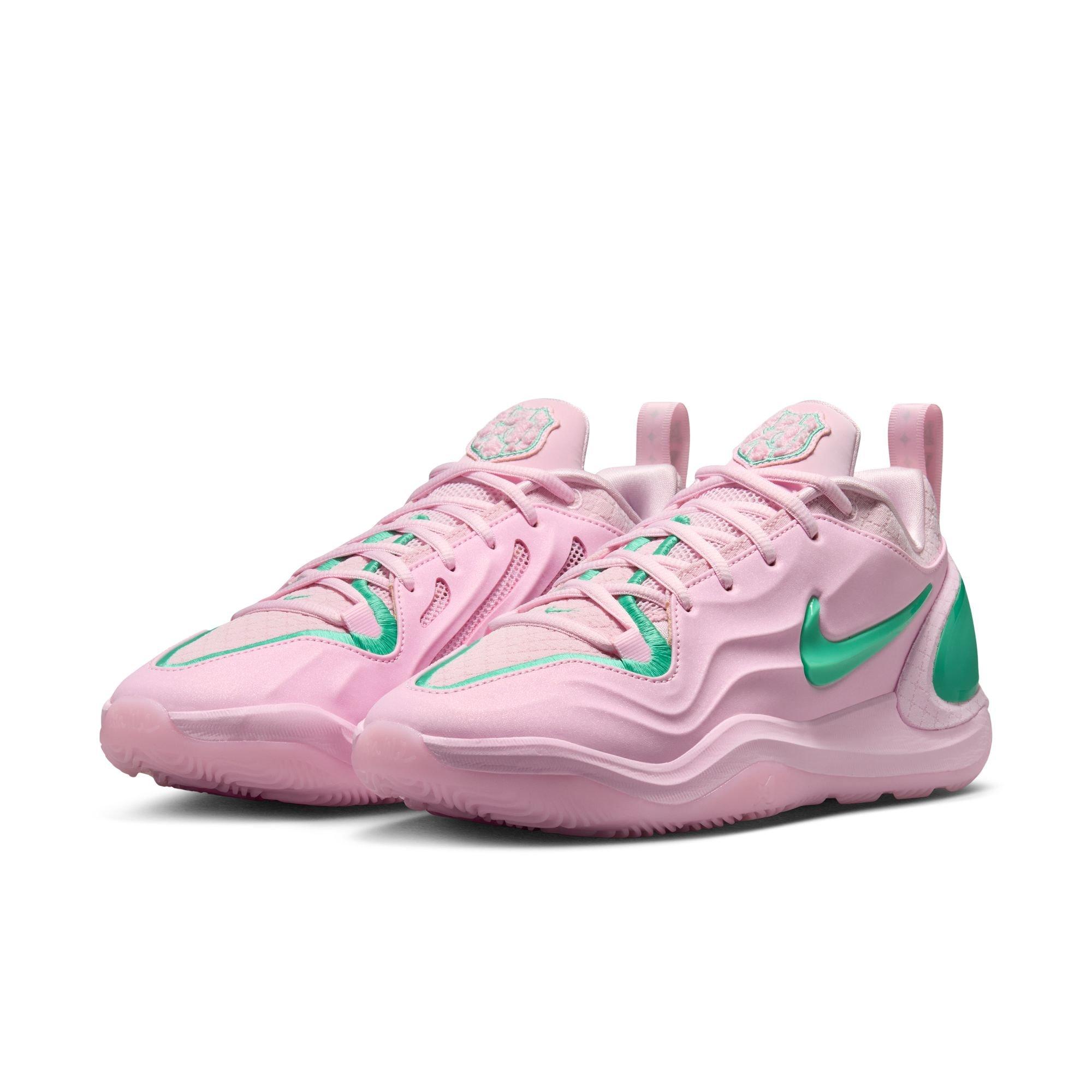 Nike A'Two "Playmakers" Basketball Shoe - PINK FOAM/LIGHT MENTA Thumbnail View 4