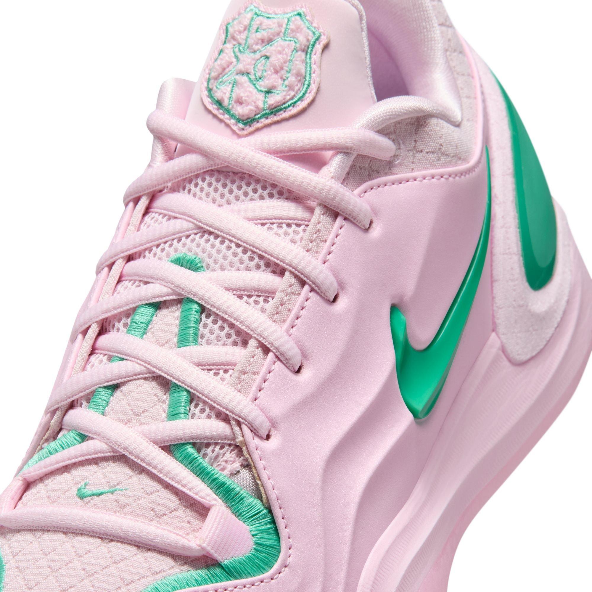 Nike A'Two "Playmakers" Basketball Shoe - PINK FOAM/LIGHT MENTA Thumbnail View 5