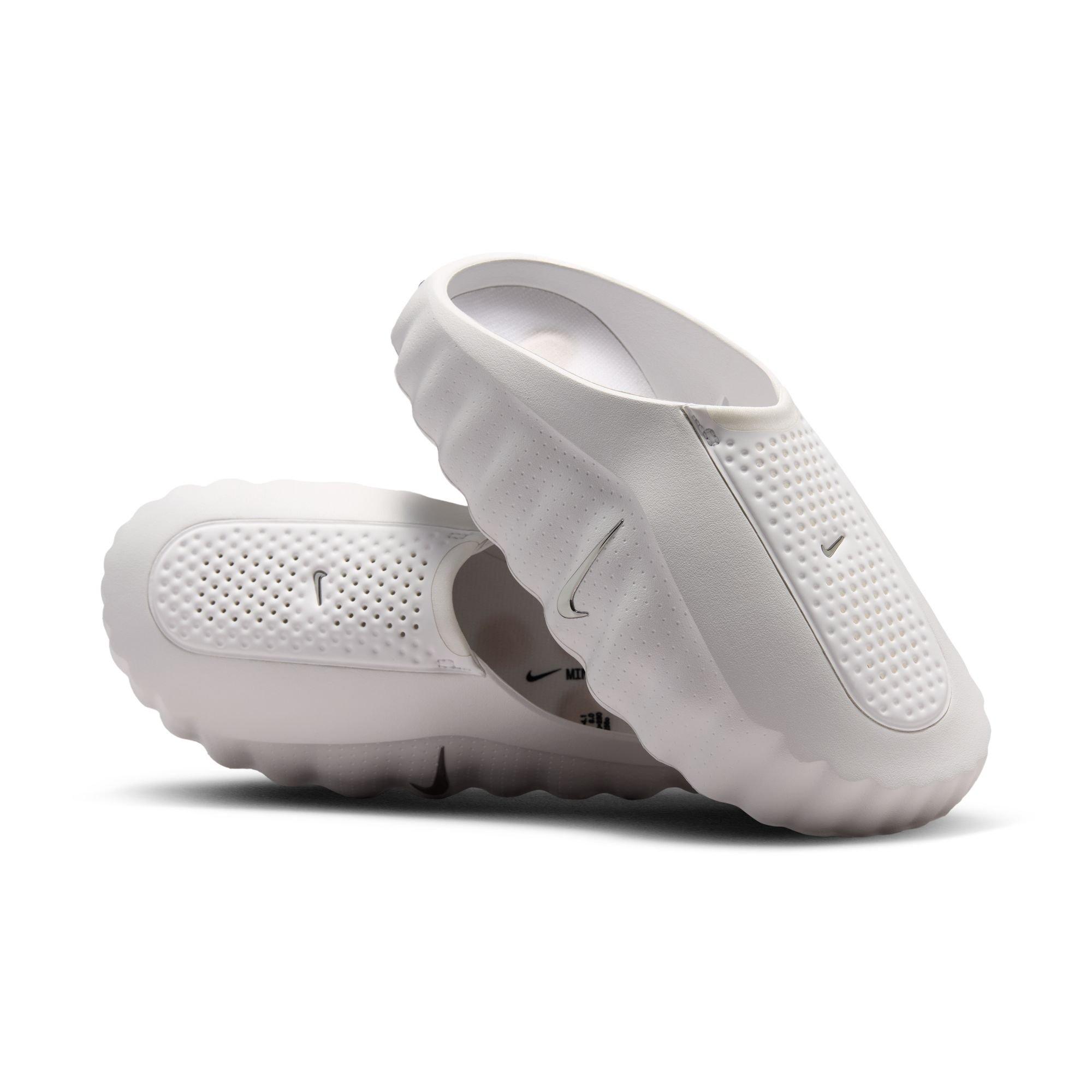 Nike Mind 001 "Summit White" Women's Pregame Mule - SUMMIT WHITE/METALLIC SILVER/PHANTOM