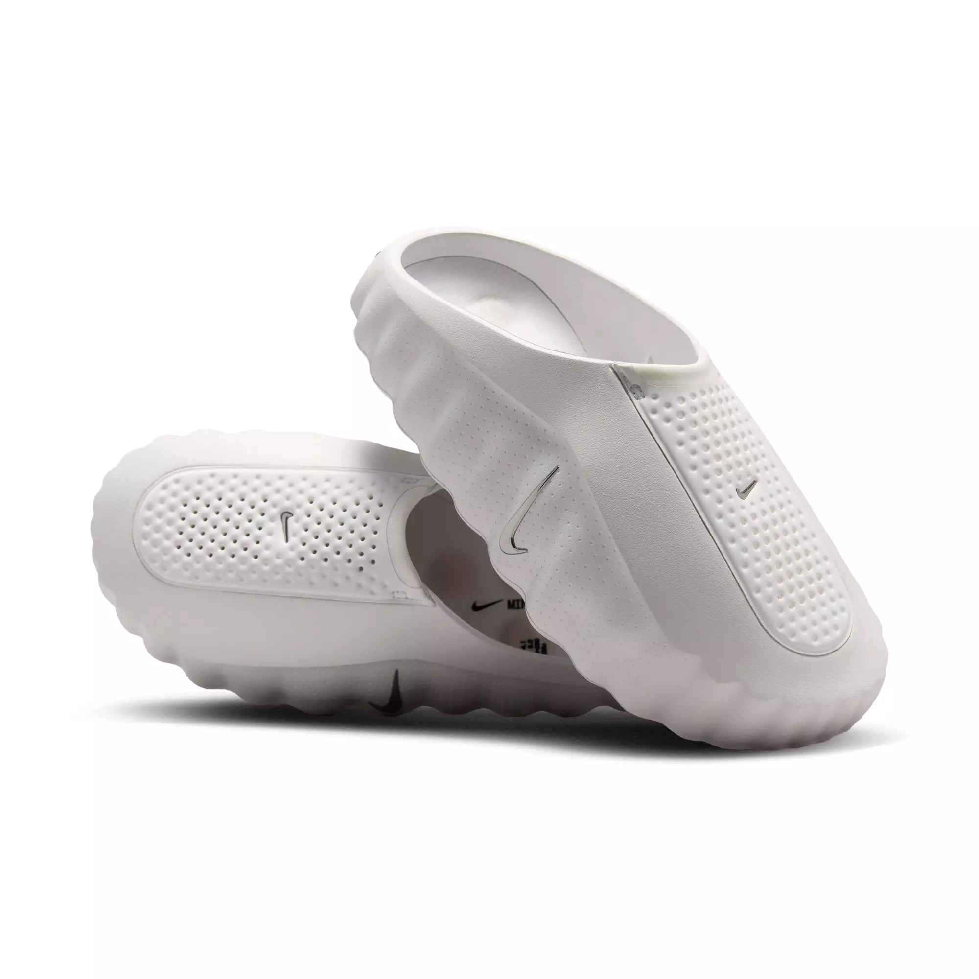 Nike Mind 001 "Summit White" Women's Pregame Mule - SUMMIT WHITE/METALLIC SILVER/PHANTOM
