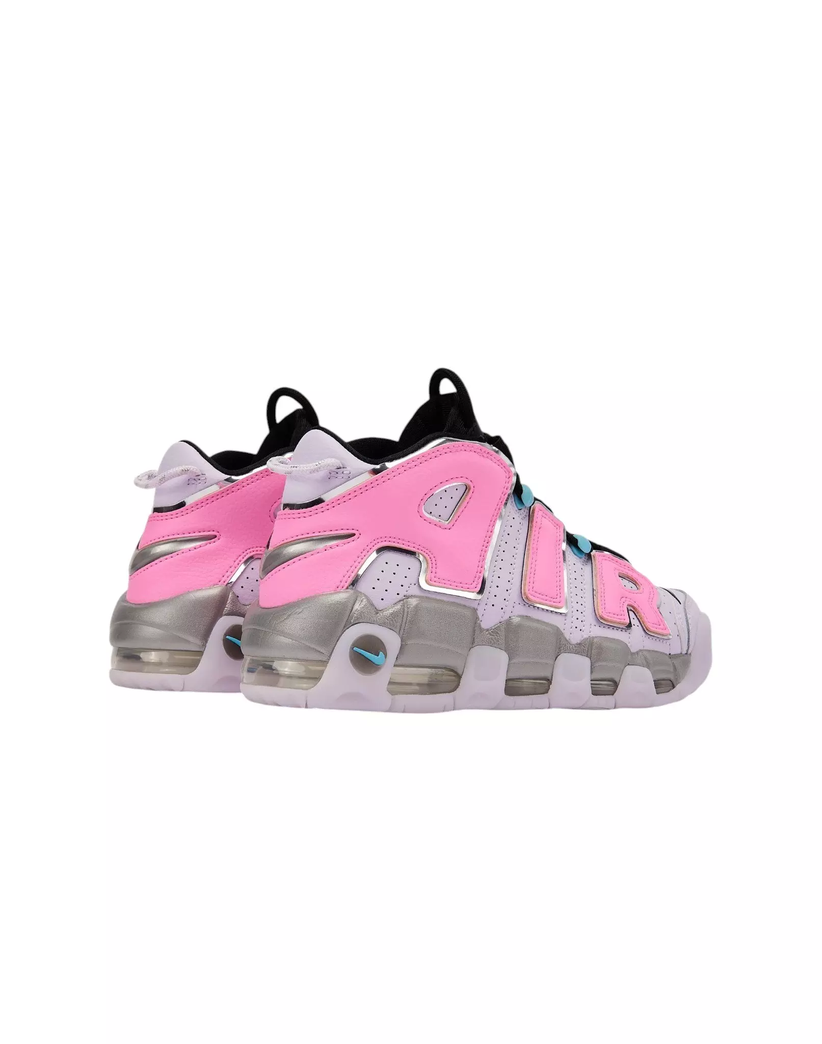 Nike Uptempo "Barely Grape/Pink Spell/Metallic Silver" Women's Shoe - SILVER/PINK