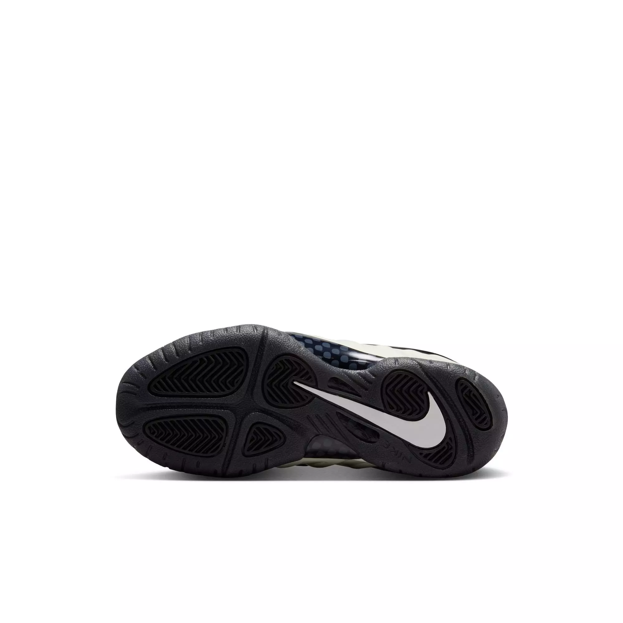 Nike Air Foamposite Pro Premium "Glow in the Dark" Preschool Kids' Shoe - SUMMIT WHITE/BLACK
