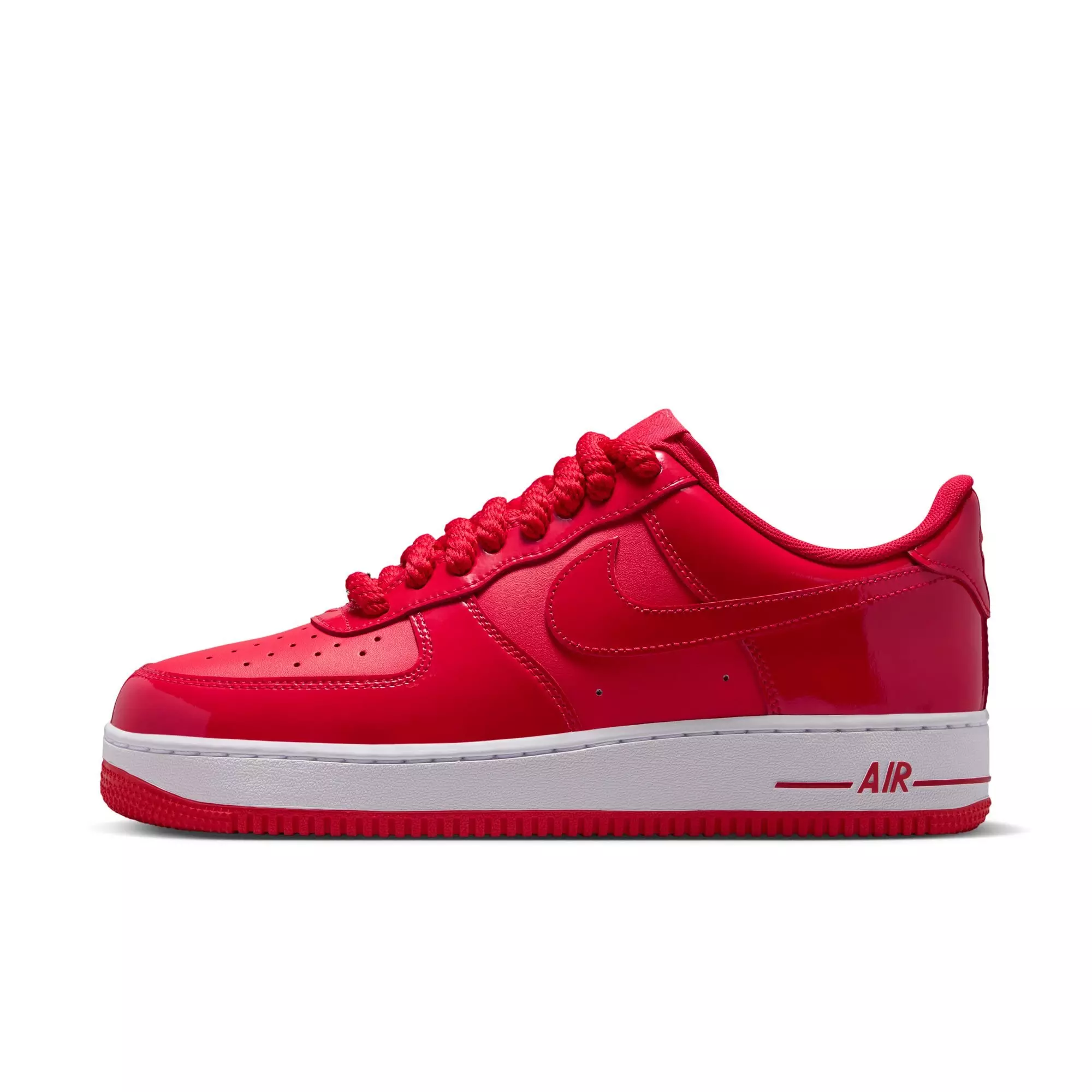 Nike Air Force 1 '07 LV8 "University Red/Lt Crimson/White" Men's Shoe - RED