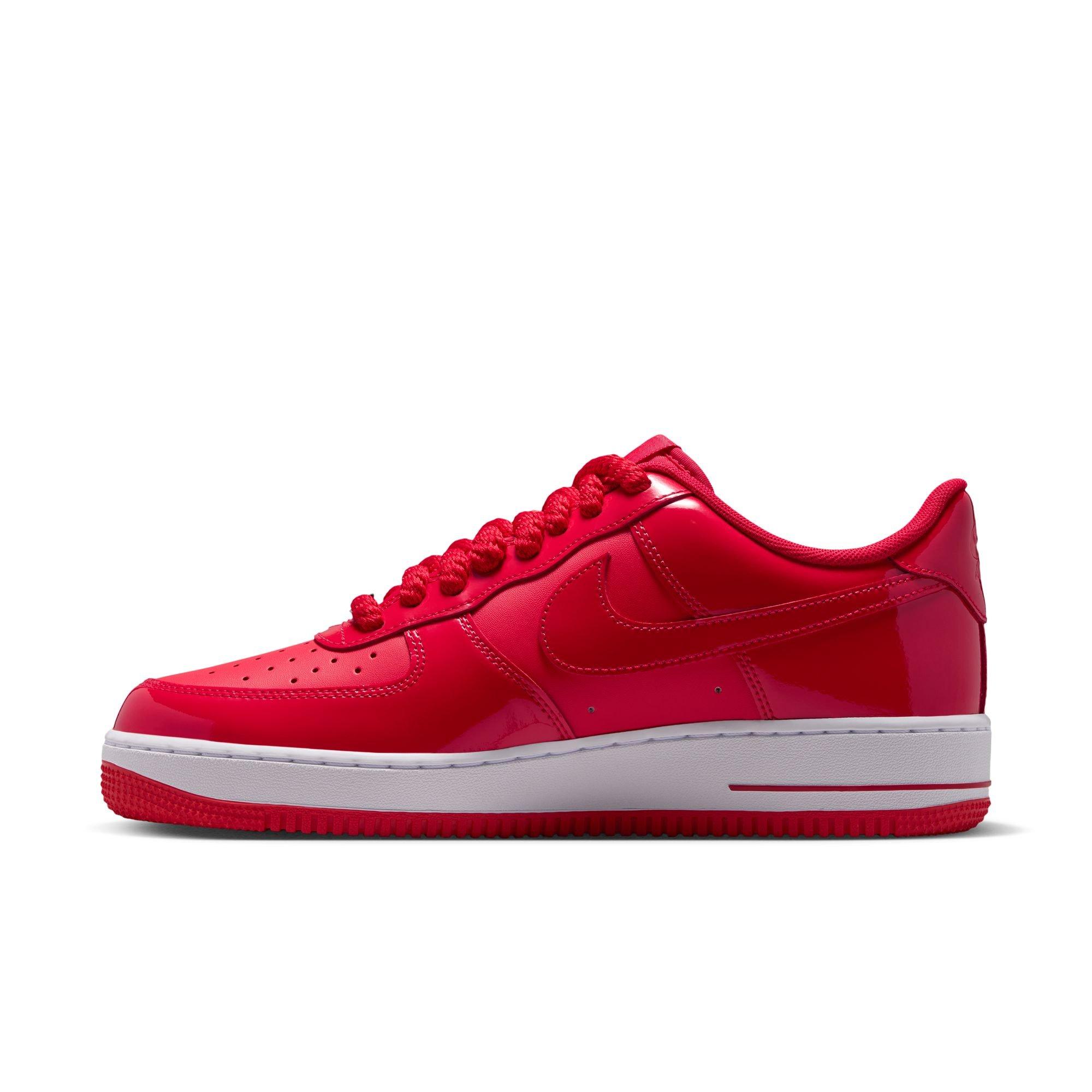 Nike Air Force 1 '07 LV8 "University Red/Lt Crimson/White" Men's Shoe - RED