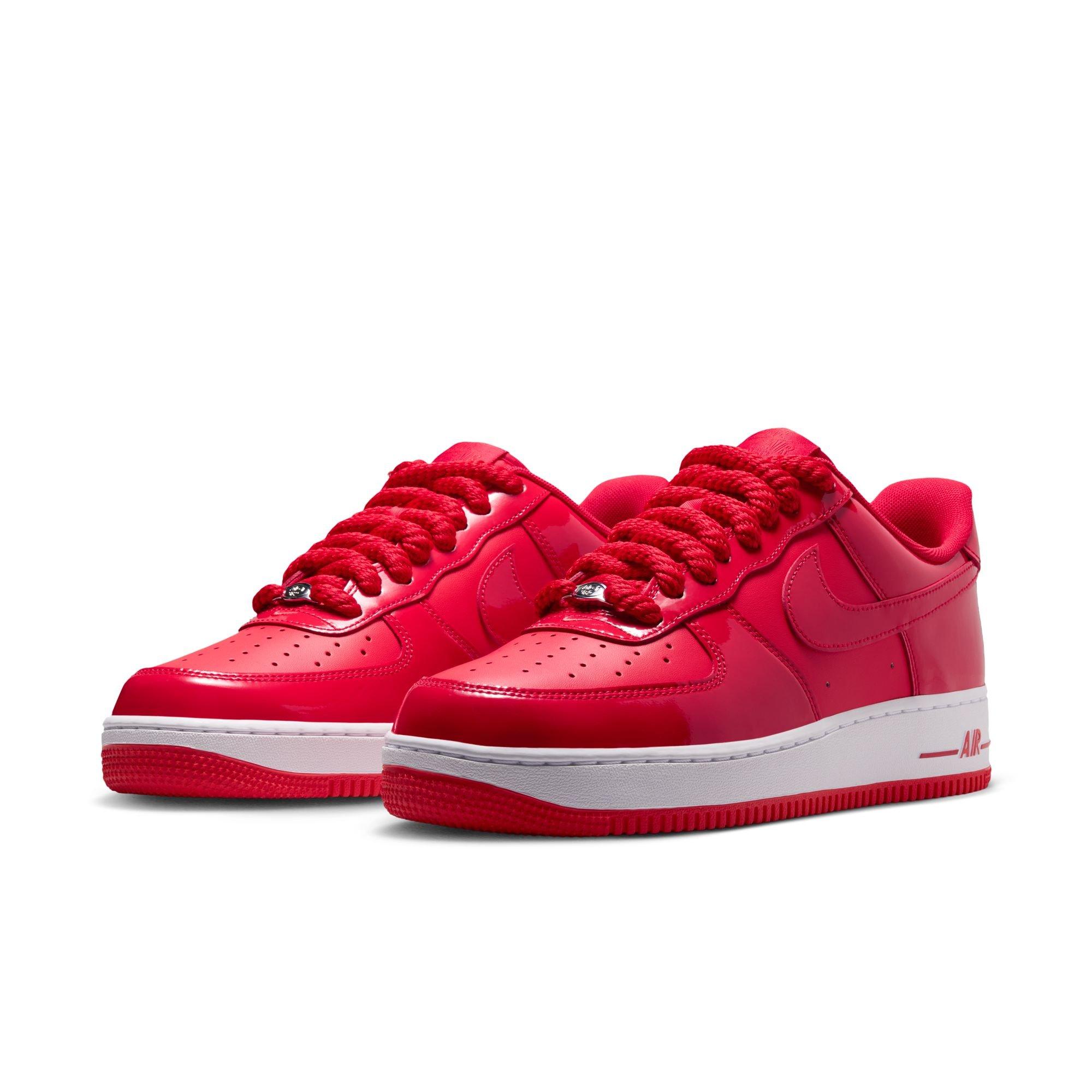 Nike Air Force 1 '07 LV8 "University Red/Lt Crimson/White" Men's Shoe - RED