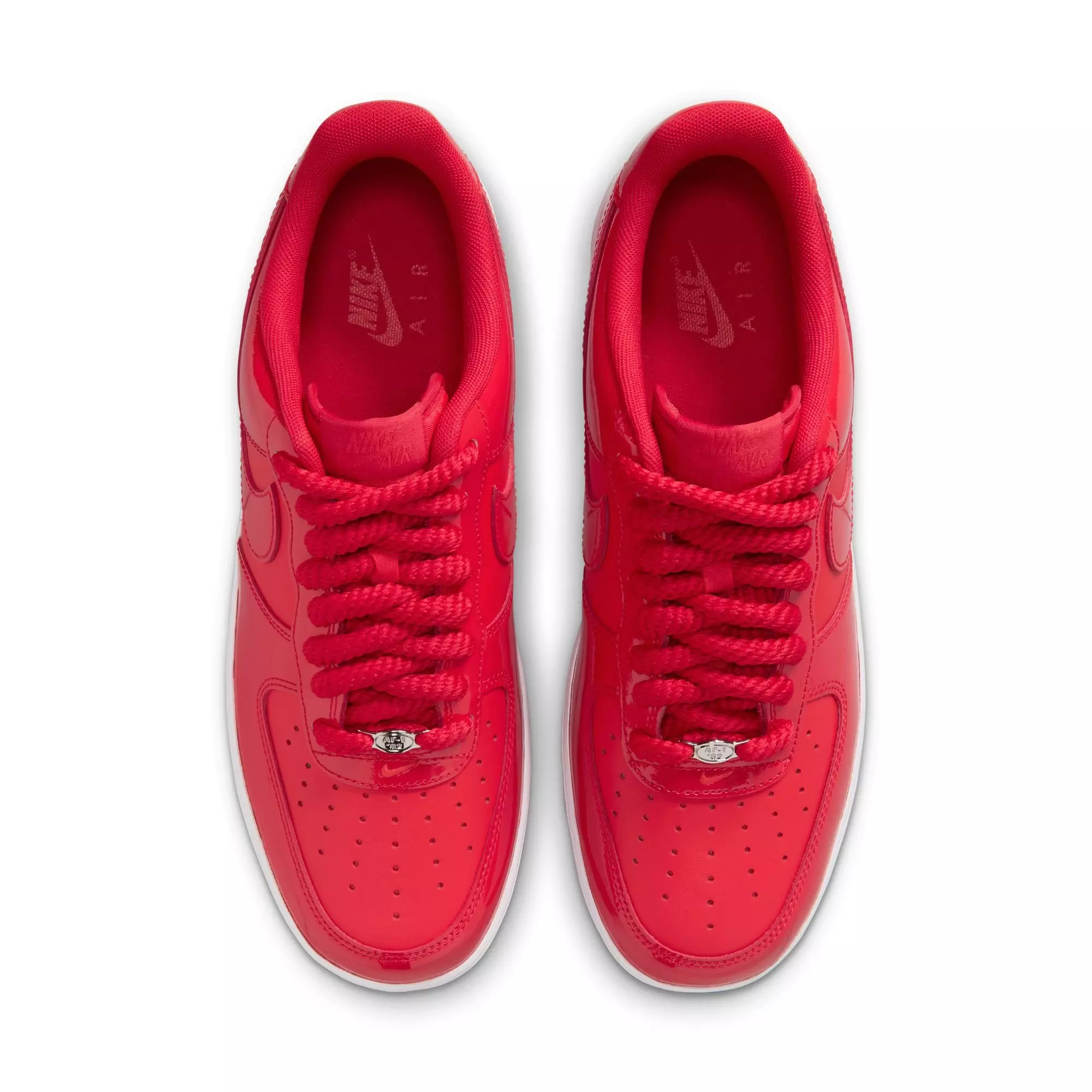 Nike Air Force 1 '07 LV8 "University Red/Lt Crimson/White" Men's Shoe - RED