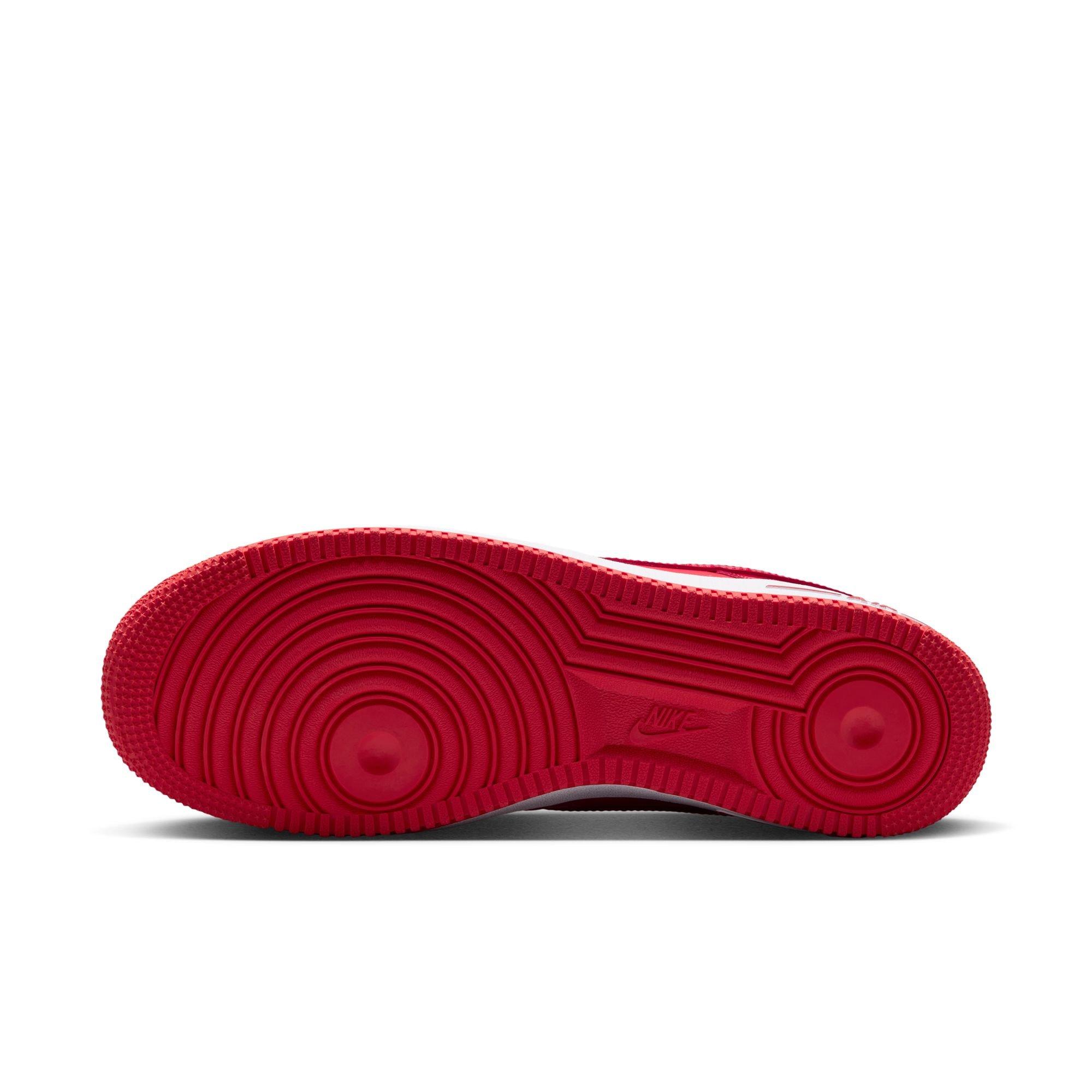 Nike Air Force 1 '07 LV8 "University Red/Lt Crimson/White" Men's Shoe - RED