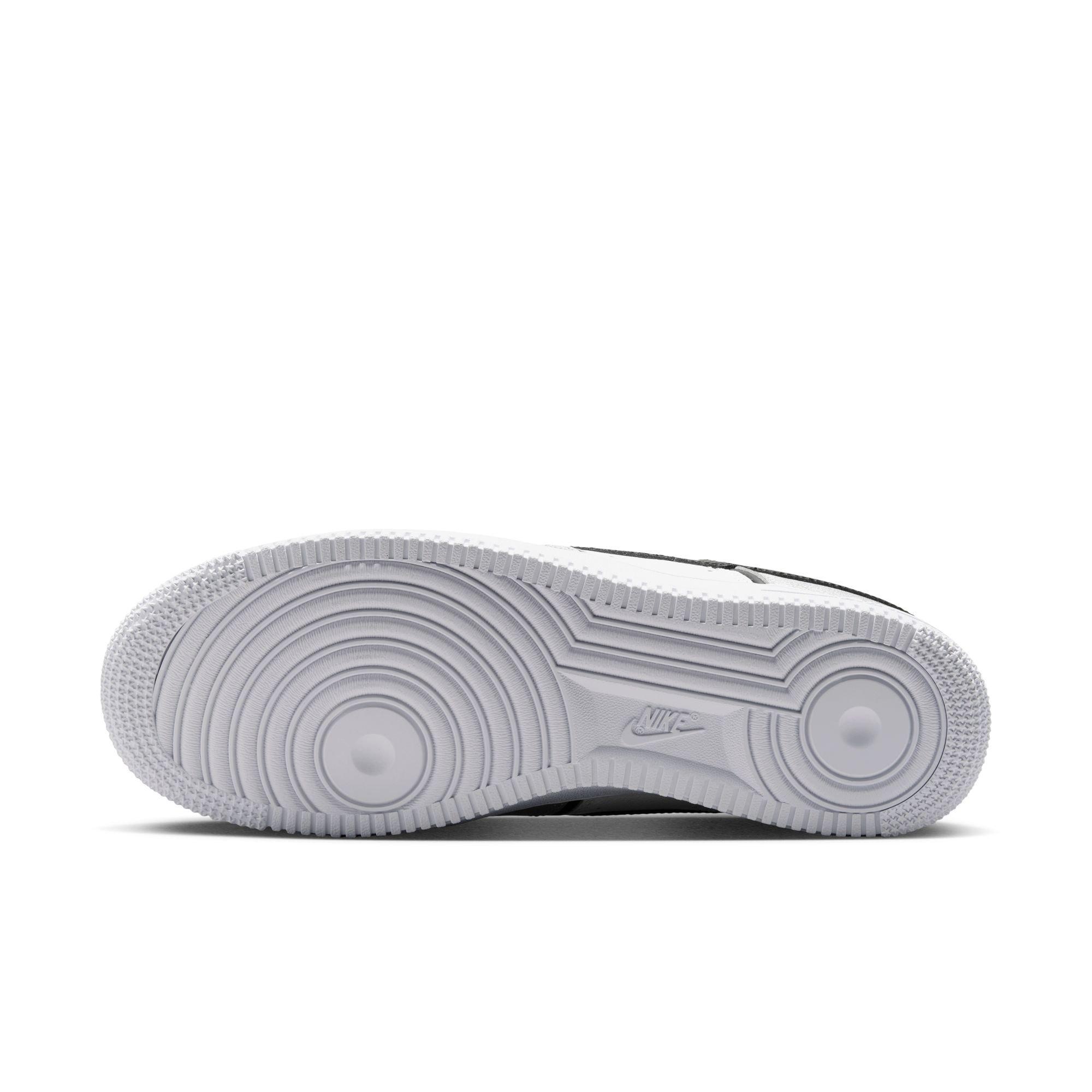 Nike Air Force 1 '07 LV8 "Metallic Silver/Black/White" Men's Shoe - SILVER/BLACK Thumbnail View 9
