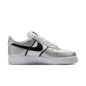 Nike Air Force 1 '07 LV8 "Metallic Silver/Black/White" Men's Shoe