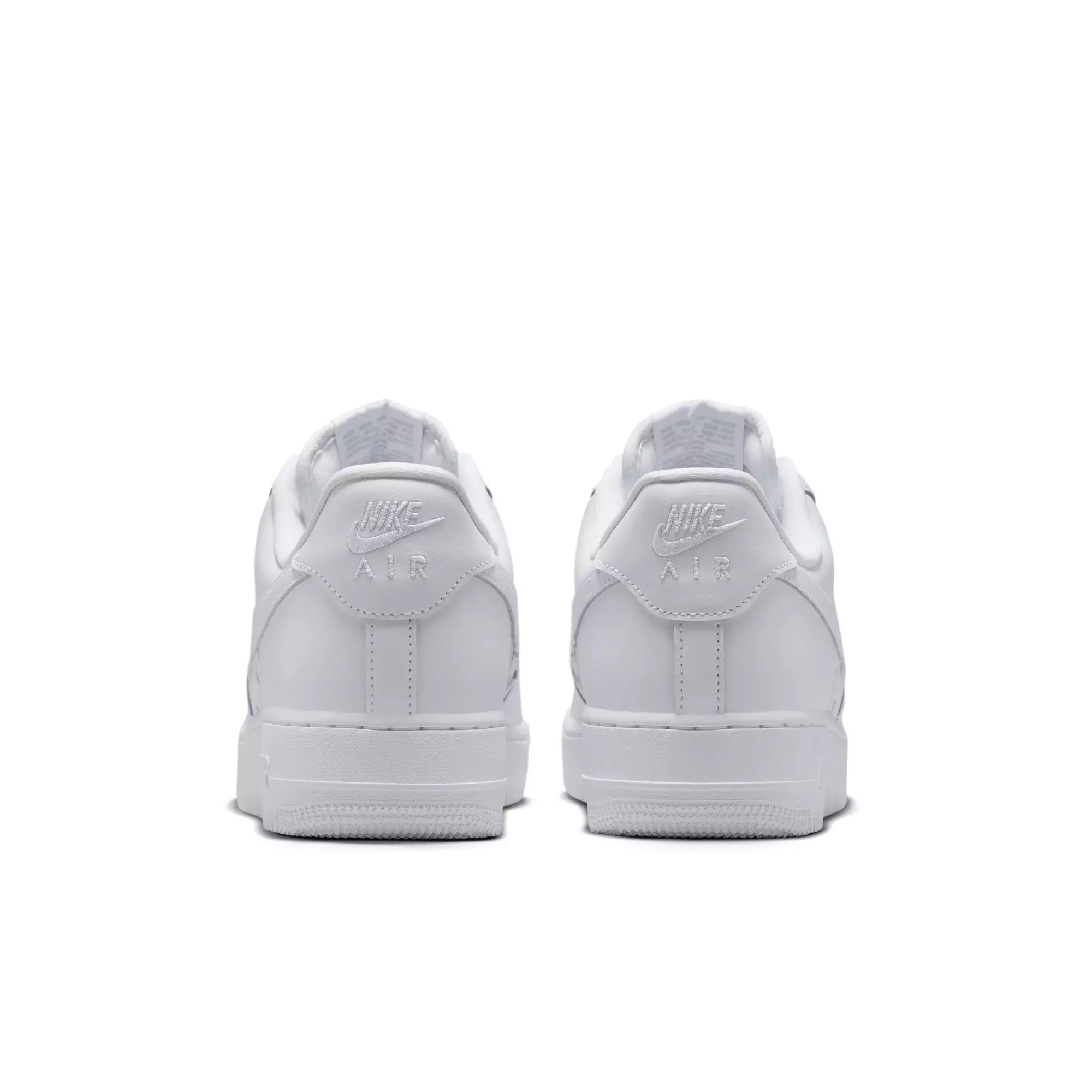 Nike Air Force 1 '07 "White/Metallic Silver" Men's Shoe - WHITE