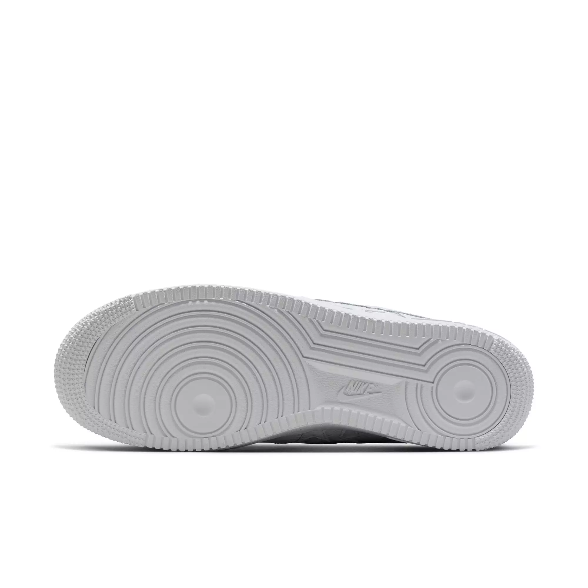 Nike Air Force 1 '07 "White/Metallic Silver" Men's Shoe - WHITE