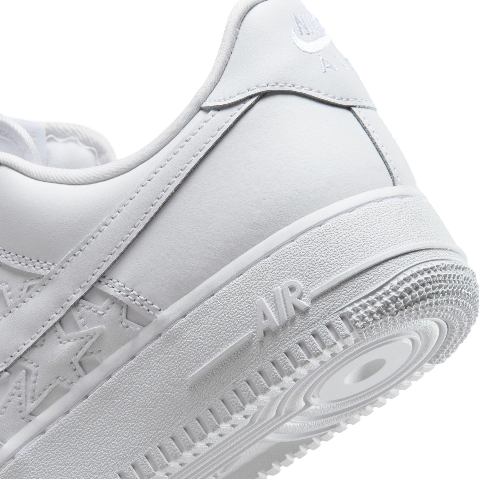 Nike Air Force 1 '07 "White/Metallic Silver" Men's Shoe - WHITE Thumbnail View 11
