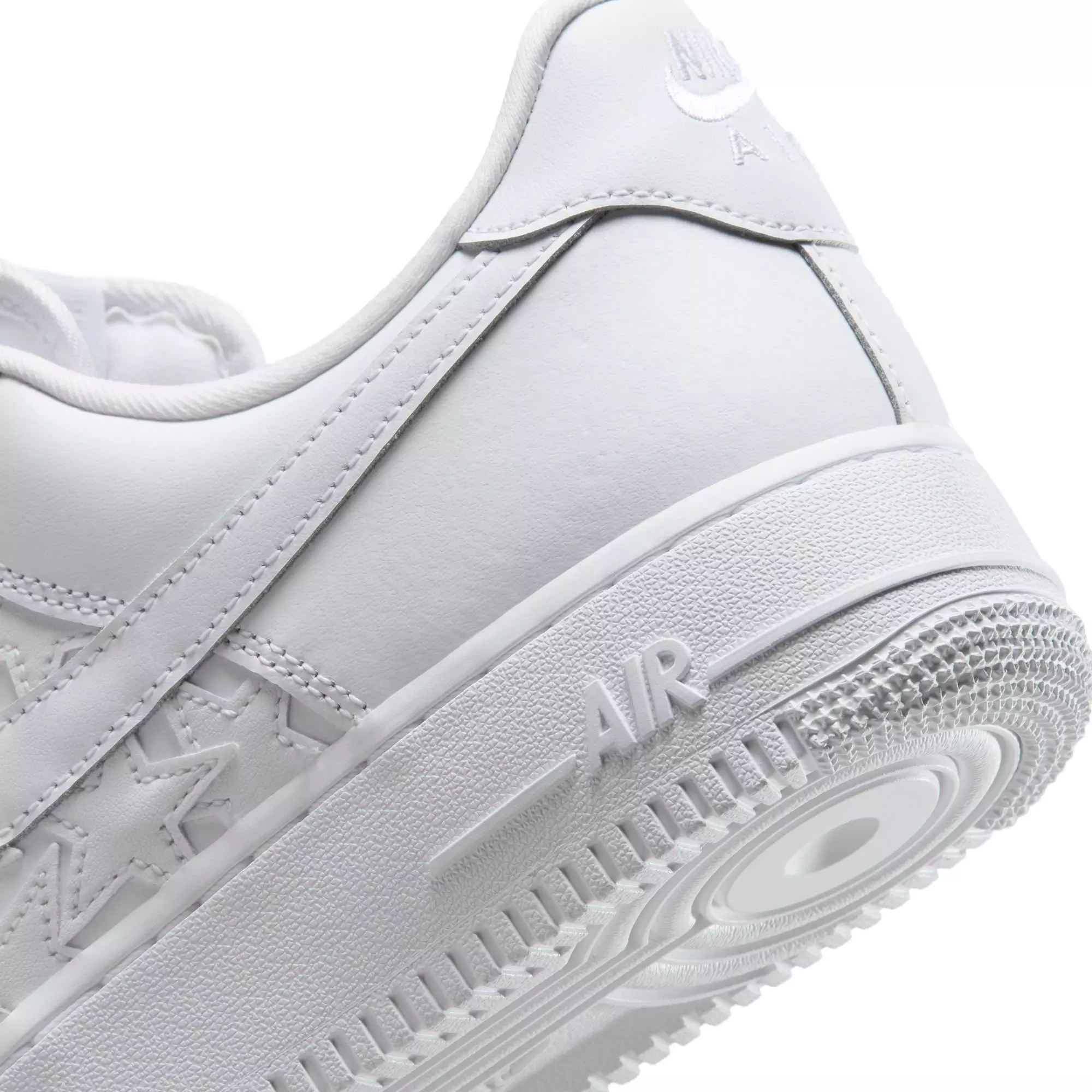 Nike Air Force 1 '07 "White/Metallic Silver" Men's Shoe - WHITE