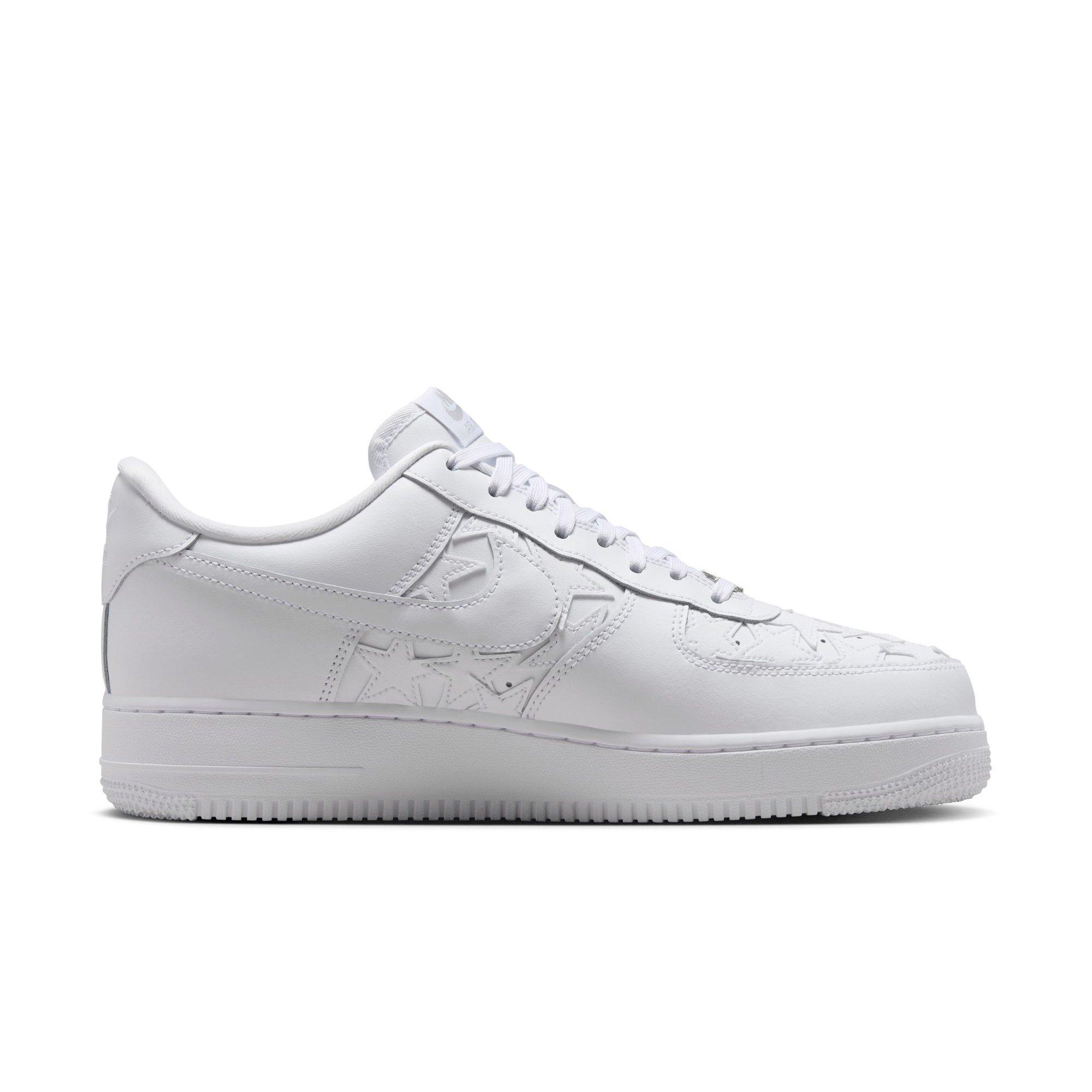 Nike Air Force 1 '07 "White/Metallic Silver" Men's Shoe - WHITE Thumbnail View 2