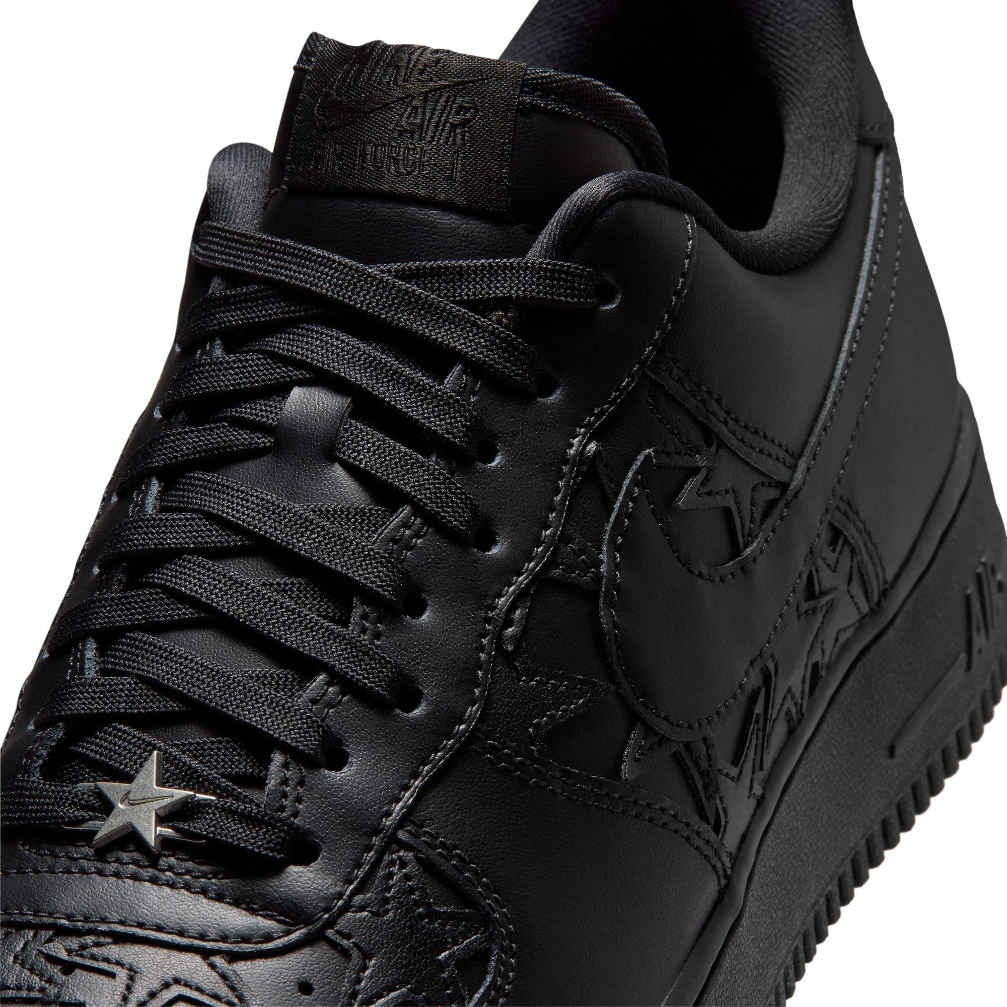 Nike Air Force 1 '07 "Black/Metallic Silver" Men's Shoe - BLACK Thumbnail View 10