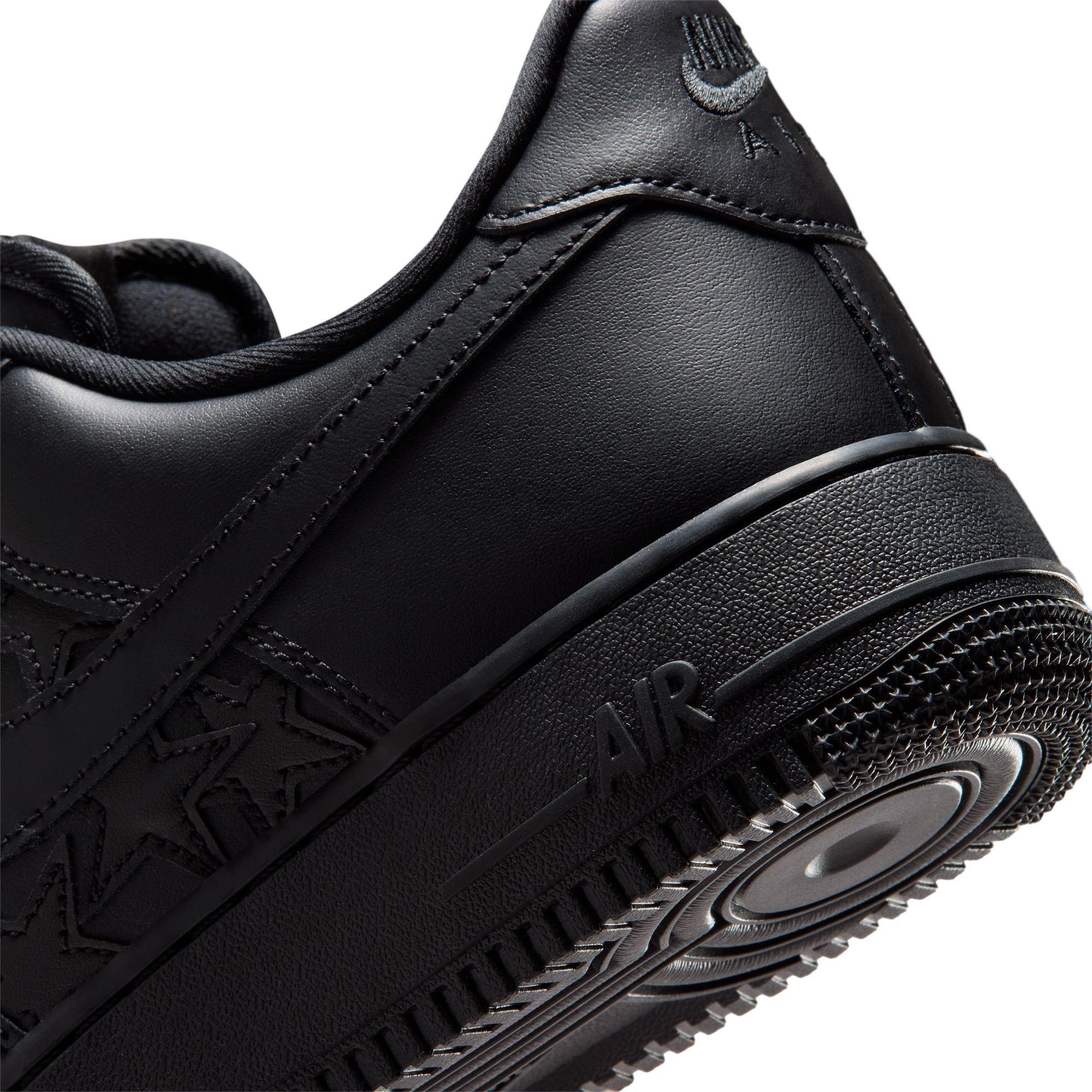 Nike Air Force 1 '07 "Black/Metallic Silver" Men's Shoe - BLACK Thumbnail View 11