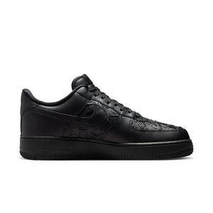 Nike Air Force 1 '07 "Black/Metallic Silver" Men's Shoe