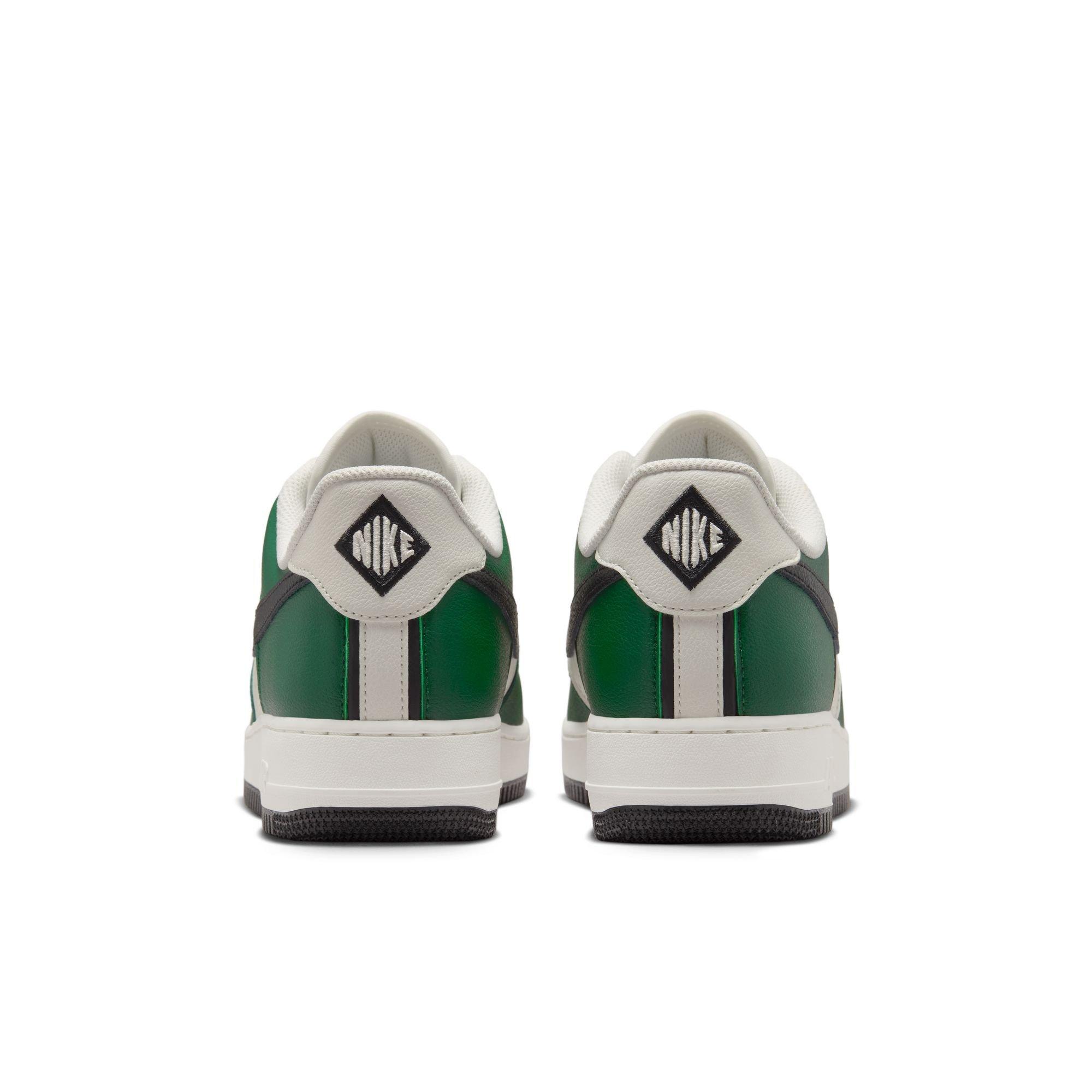 Nike Air Force 1 '07 LV8 "Fir/Black/Sail/Coconut Milk" Men's Shoe - GREEN/WHITE Thumbnail View 7