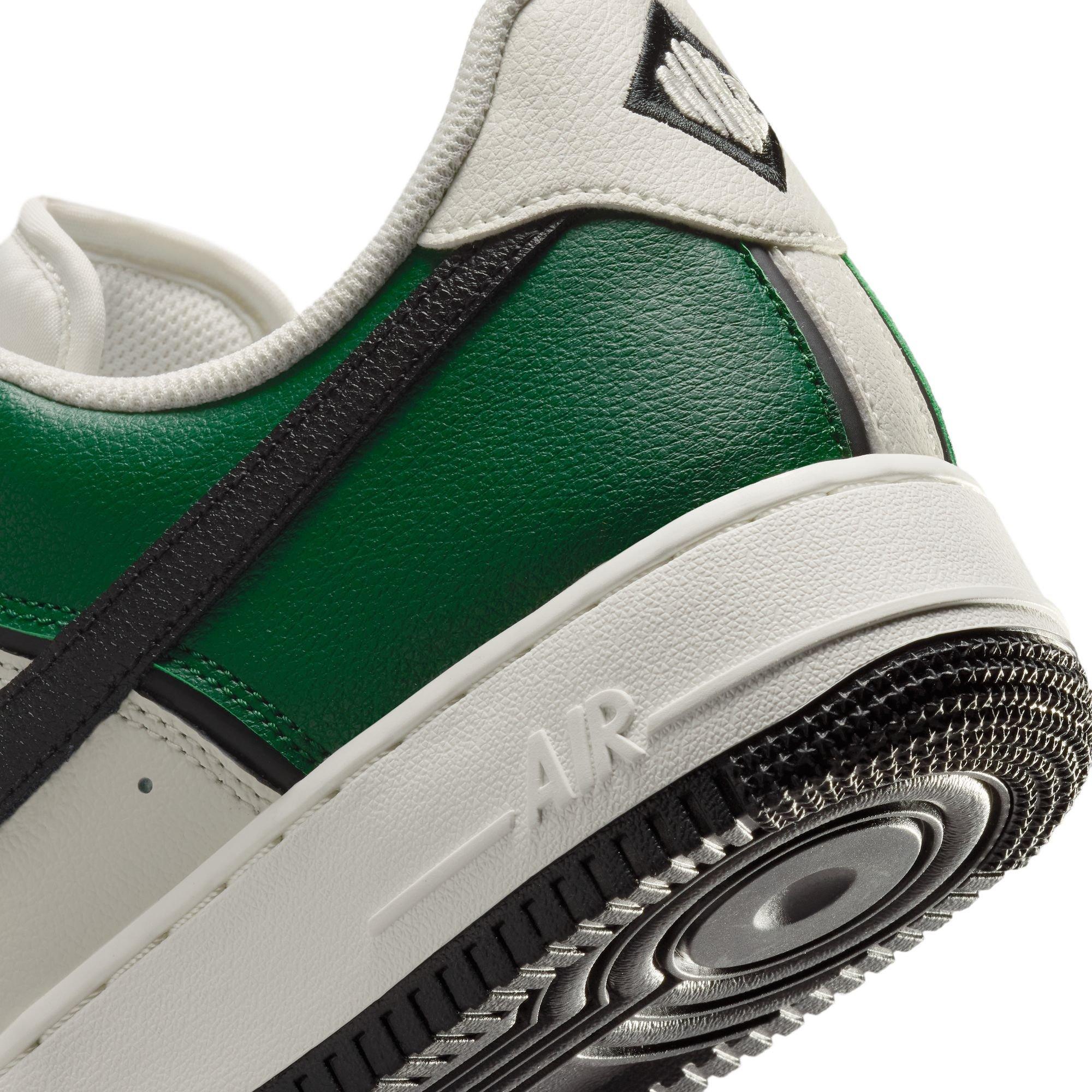 Nike Air Force 1 '07 LV8 "Fir/Black/Sail/Coconut Milk" Men's Shoe - GREEN/WHITE Thumbnail View 11