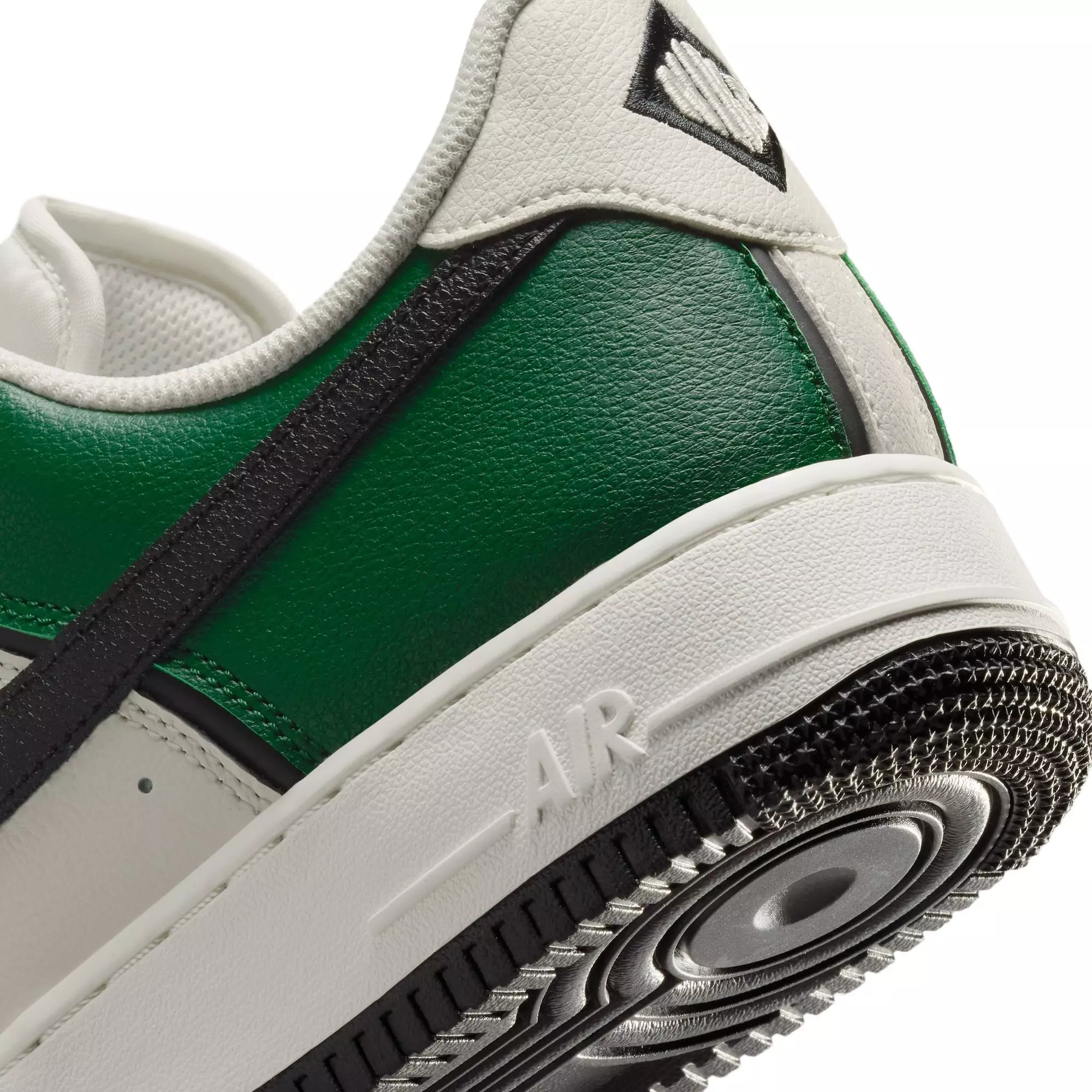 Nike Air Force 1 '07 LV8 "Fir/Black/Sail/Coconut Milk" Men's Shoe - GREEN/WHITE