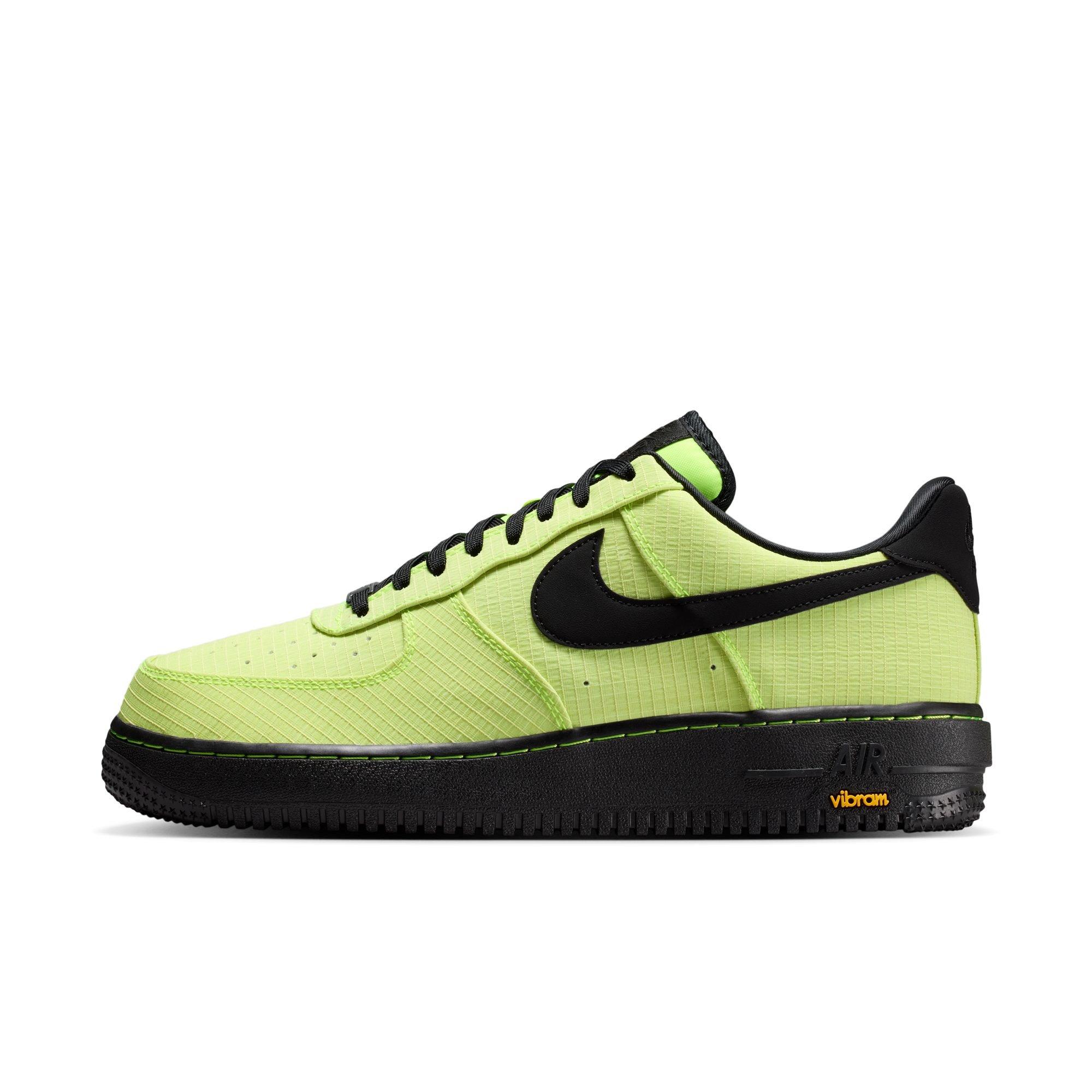Nike Air Force 1 '07 LX Vibram "Volt/Black/Speed Yellow" Men's Shoe - VOLT