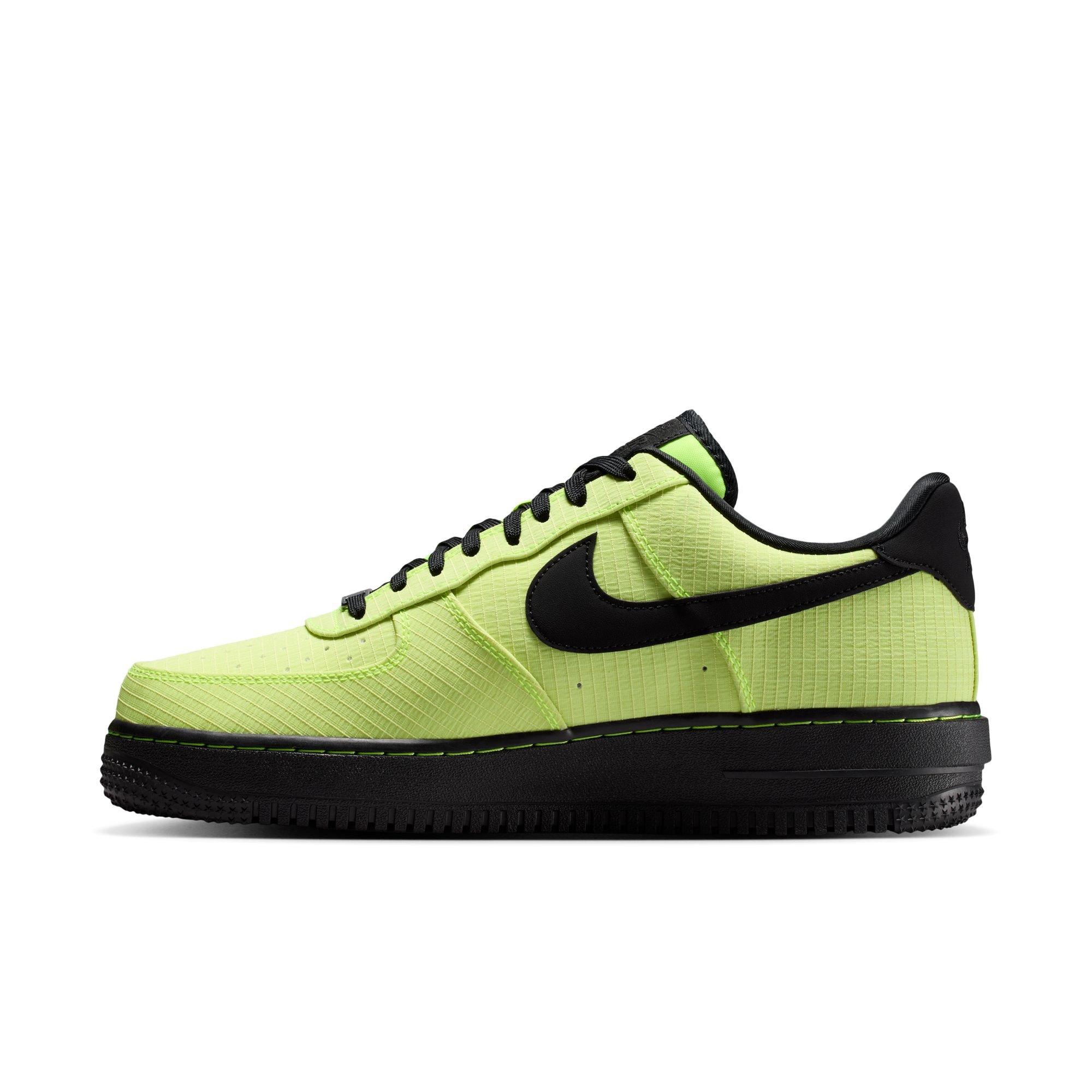 Nike Air Force 1 '07 LX Vibram "Volt/Black/Speed Yellow" Men's Shoe - VOLT