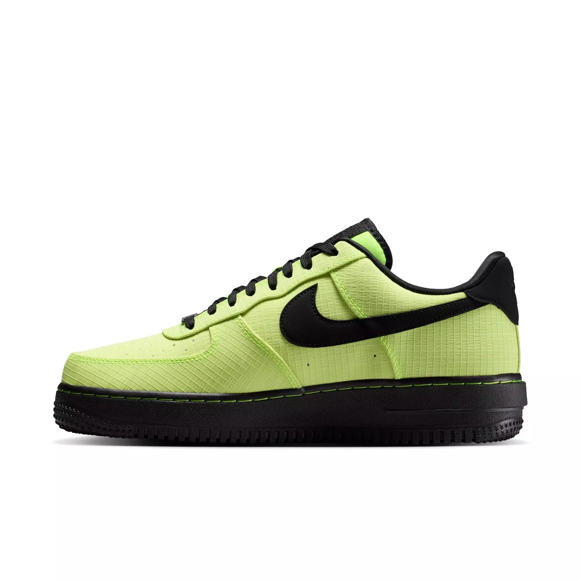 Nike Air Force 1 '07 LX Vibram "Volt/Black/Speed Yellow" Men's Shoe - VOLT