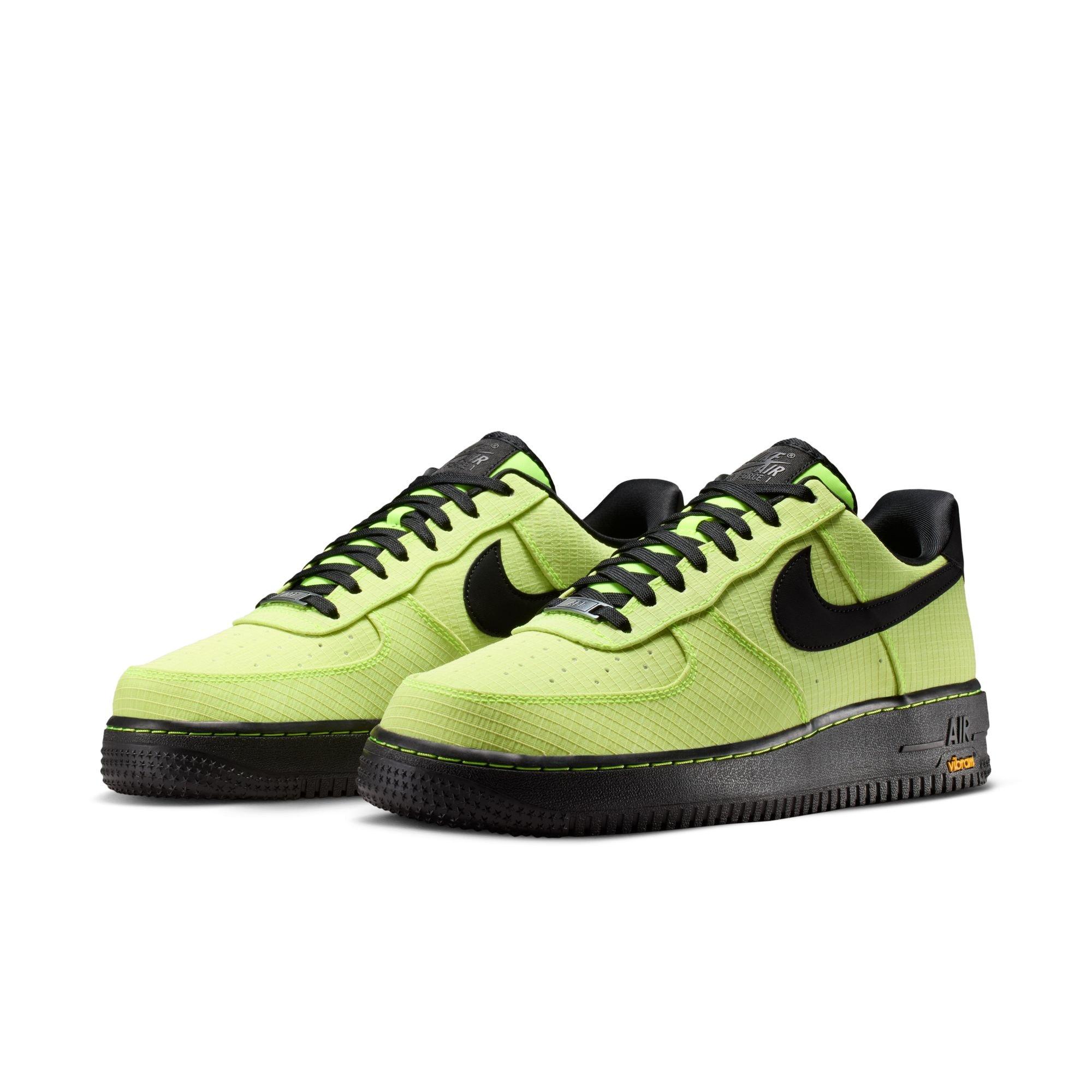 Nike Air Force 1 '07 LX Vibram "Volt/Black/Speed Yellow" Men's Shoe - VOLT