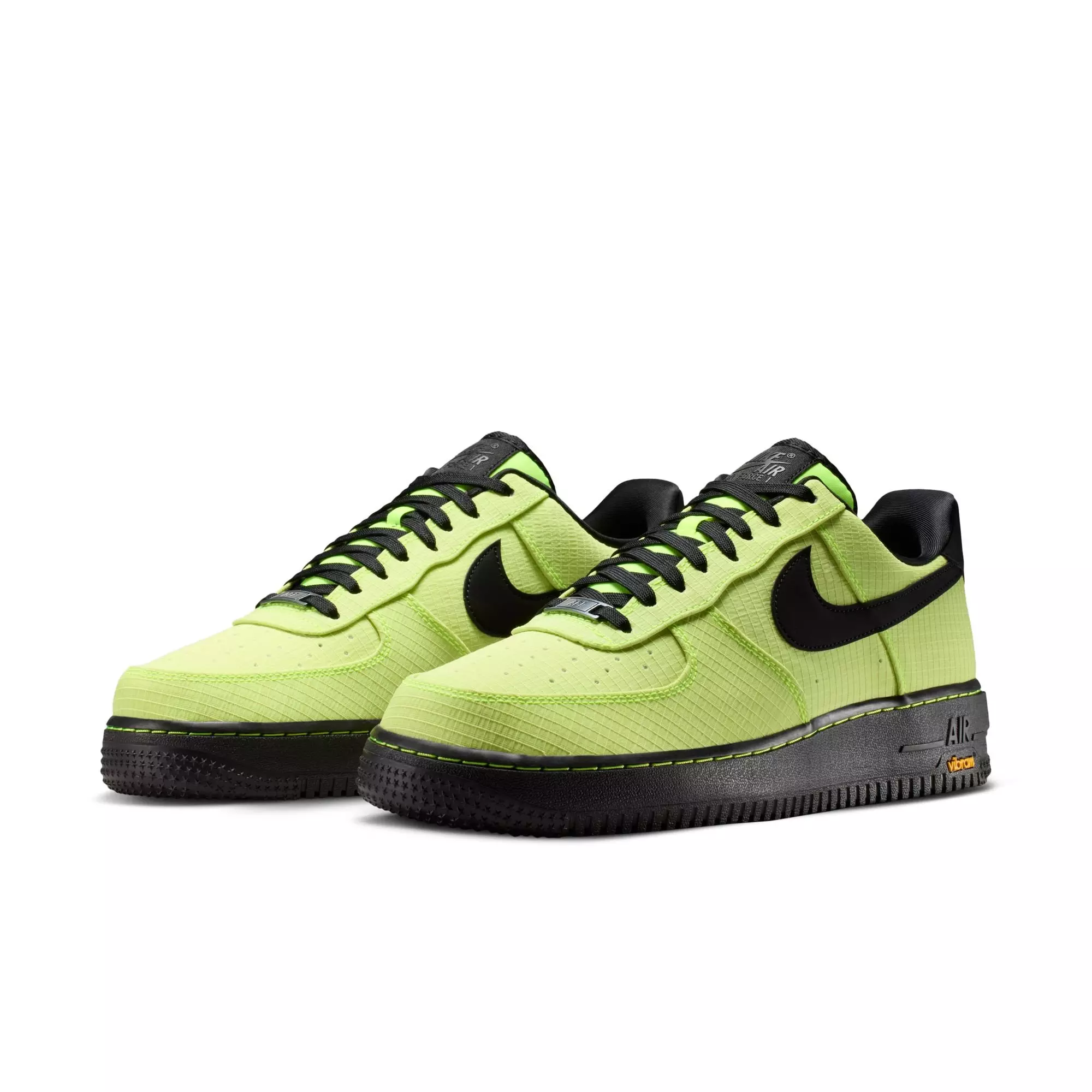 Nike Air Force 1 '07 LX Vibram "Volt/Black/Speed Yellow" Men's Shoe - VOLT