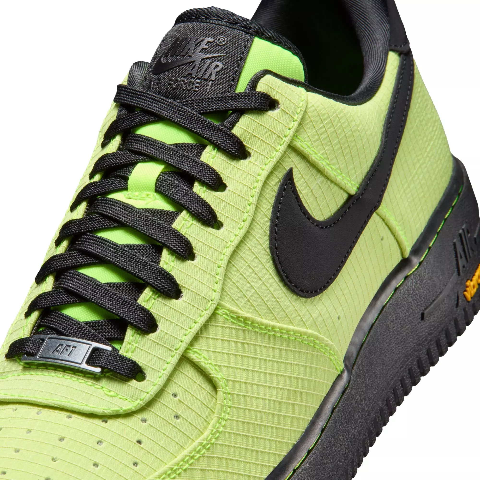 Nike Air Force 1 '07 LX Vibram "Volt/Black/Speed Yellow" Men's Shoe - VOLT