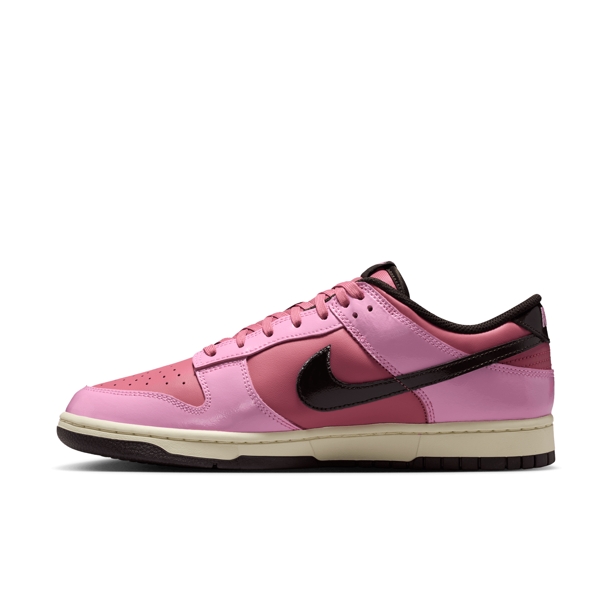Nike Dunk Low Retro "Pink Rise/Velvet Brown/Elemental Pink" Women's Shoe - PINK/BROWN