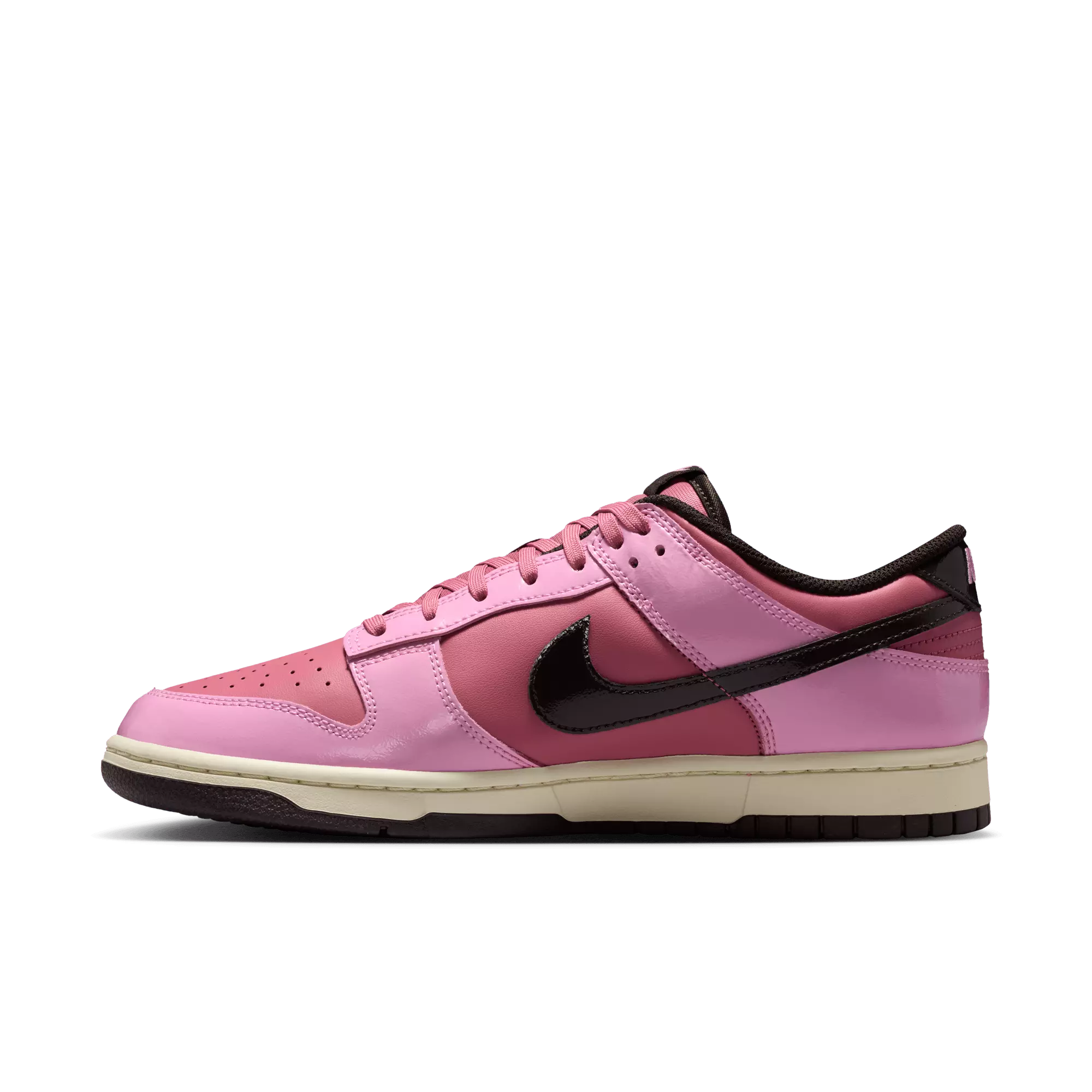 Nike Dunk Low Retro "Pink Rise/Velvet Brown/Elemental Pink" Women's Shoe - PINK/BROWN