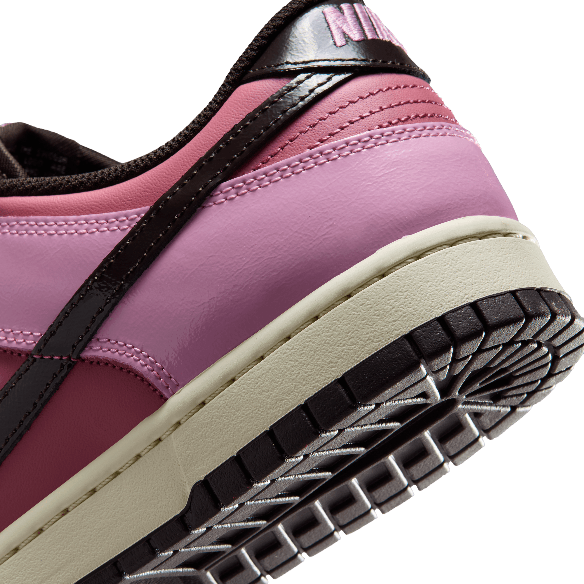 Nike Dunk Low Retro "Pink Rise/Velvet Brown/Elemental Pink" Women's Shoe - PINK/BROWN