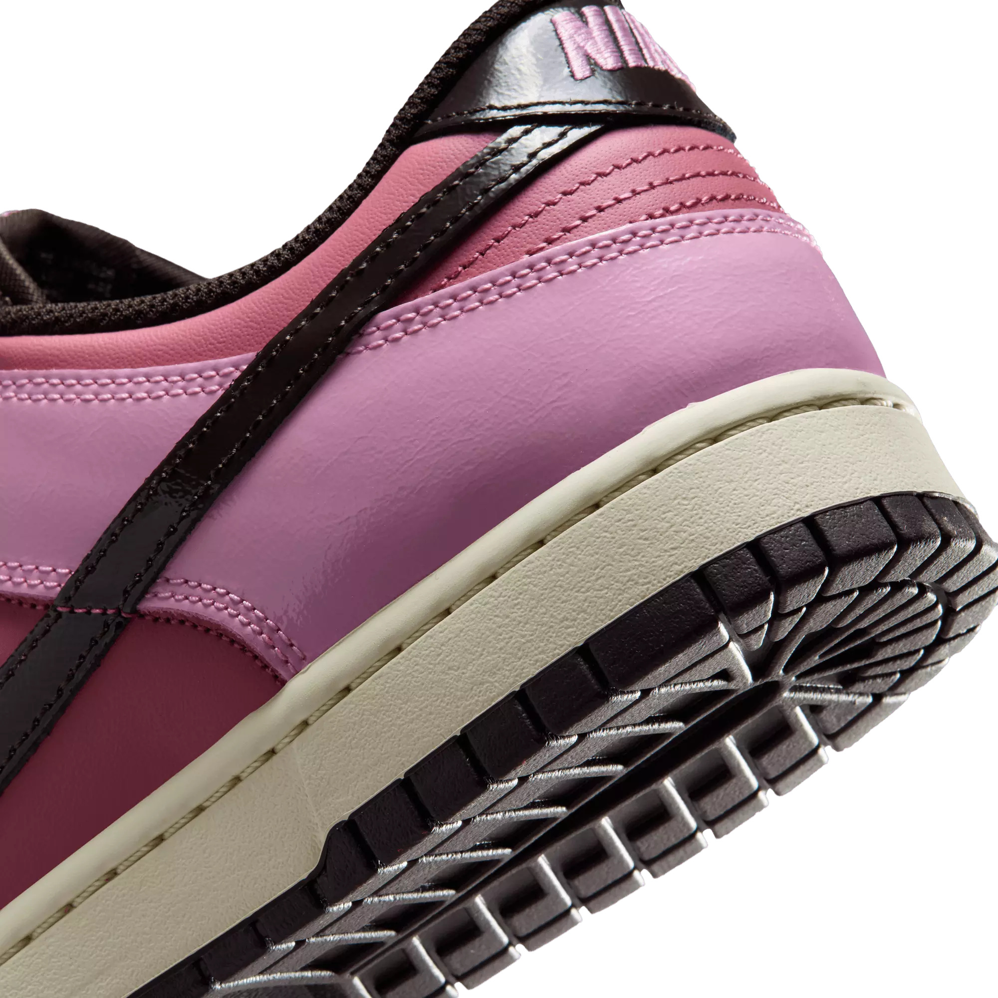 Nike Dunk Low Retro "Pink Rise/Velvet Brown/Elemental Pink" Women's Shoe - PINK/BROWN