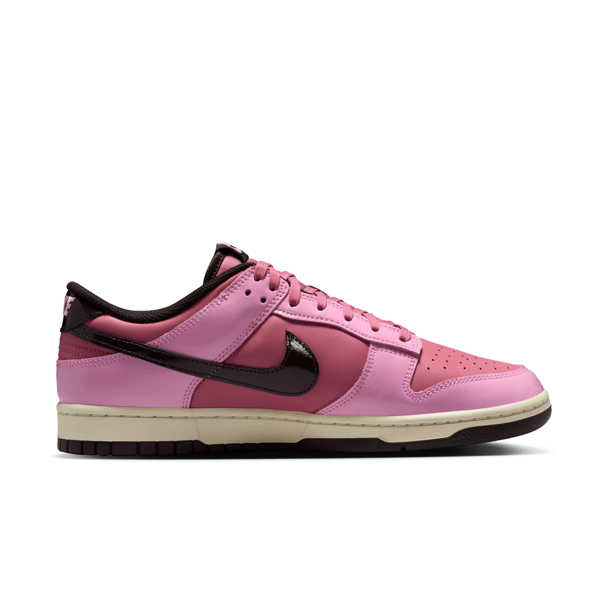 Nike Dunk Low Retro "Pink Rise/Velvet Brown/Elemental Pink" Women's Shoe - PINK/BROWN