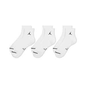 Jordan Everyday Ankle Socks (3 Pairs) - WHITE