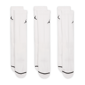 Jordan Everyday Crew Socks (3 Pack) - White - WHITE