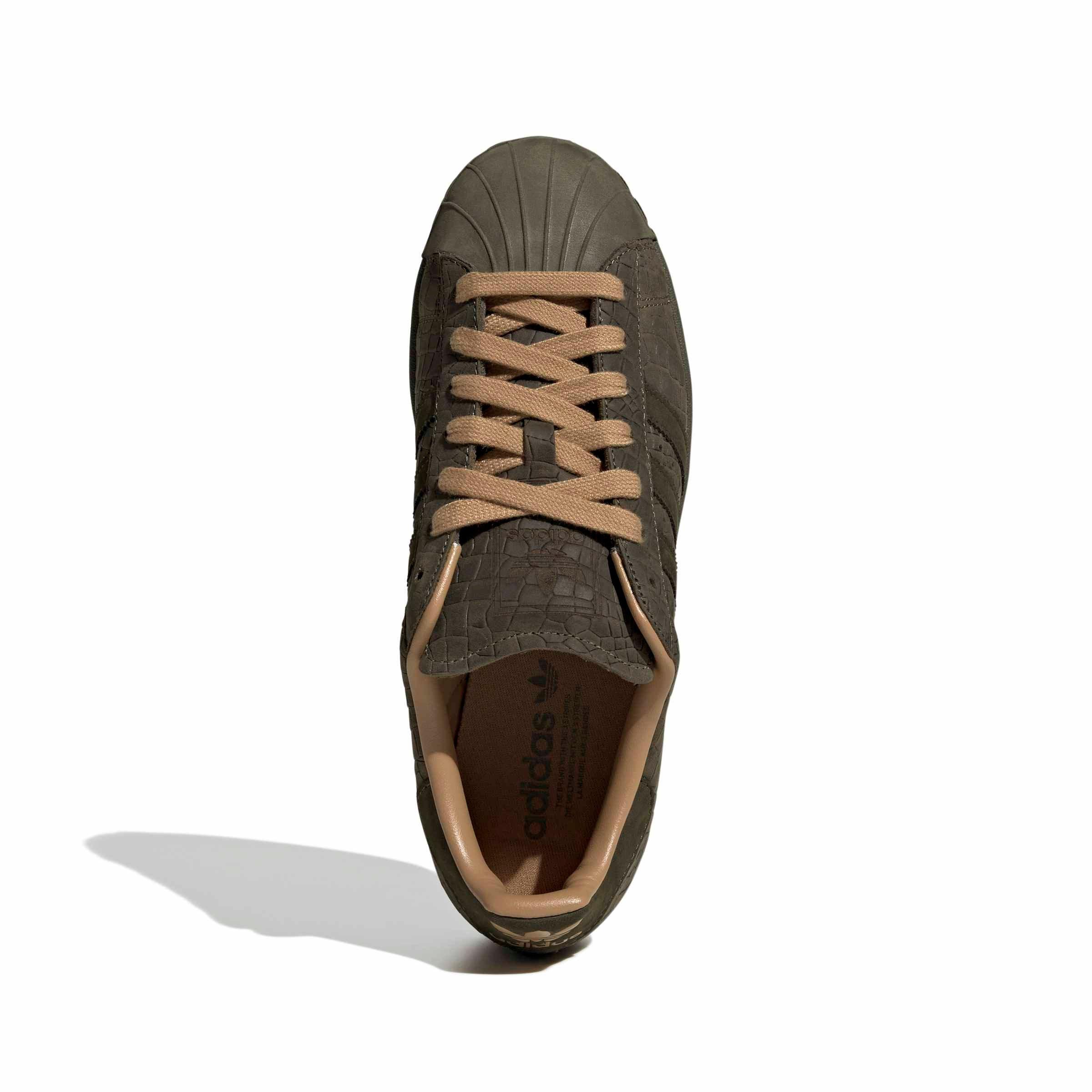 adidas Originals Superstar II "Olive Strata/Night Cargo" Men's Shoe - OLIVE/BLACK Thumbnail View 3