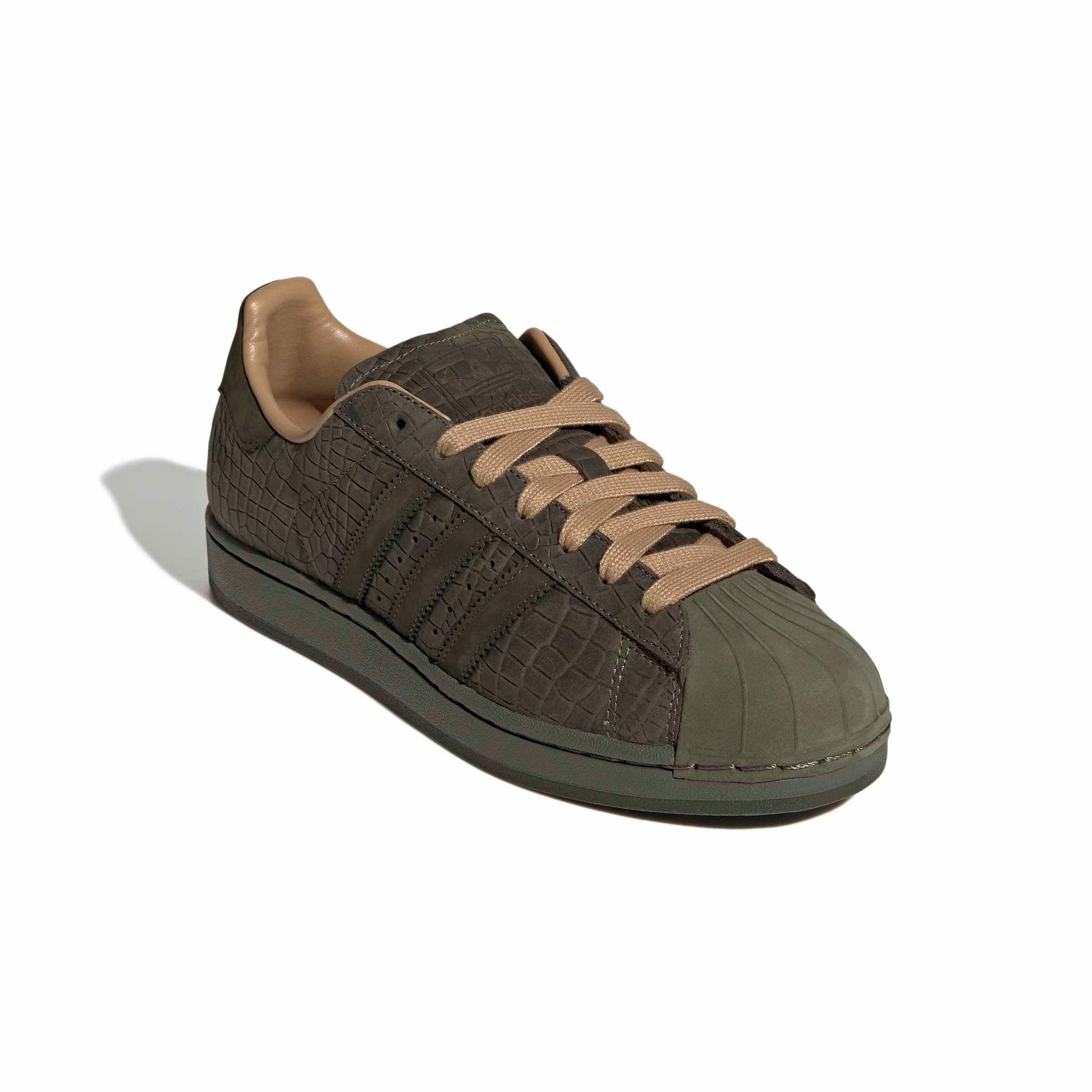 adidas Originals Superstar II "Olive Strata/Night Cargo" Men's Shoe - OLIVE/BLACK Thumbnail View 5