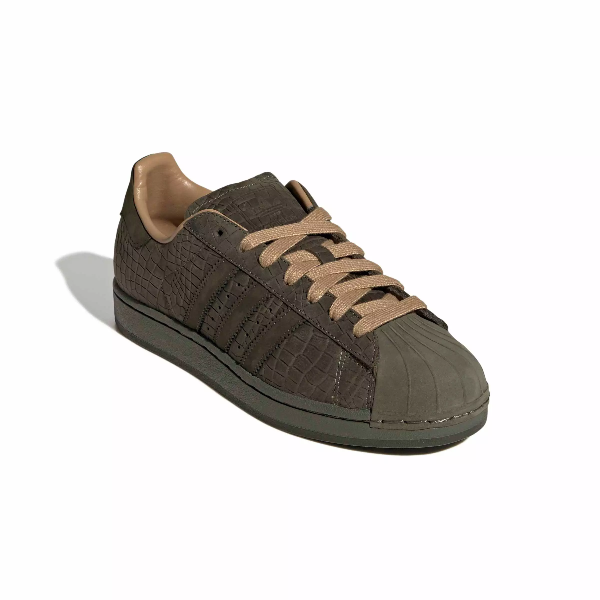 adidas Originals Superstar II "Olive Strata/Night Cargo" Men's Shoe - OLIVE/BLACK