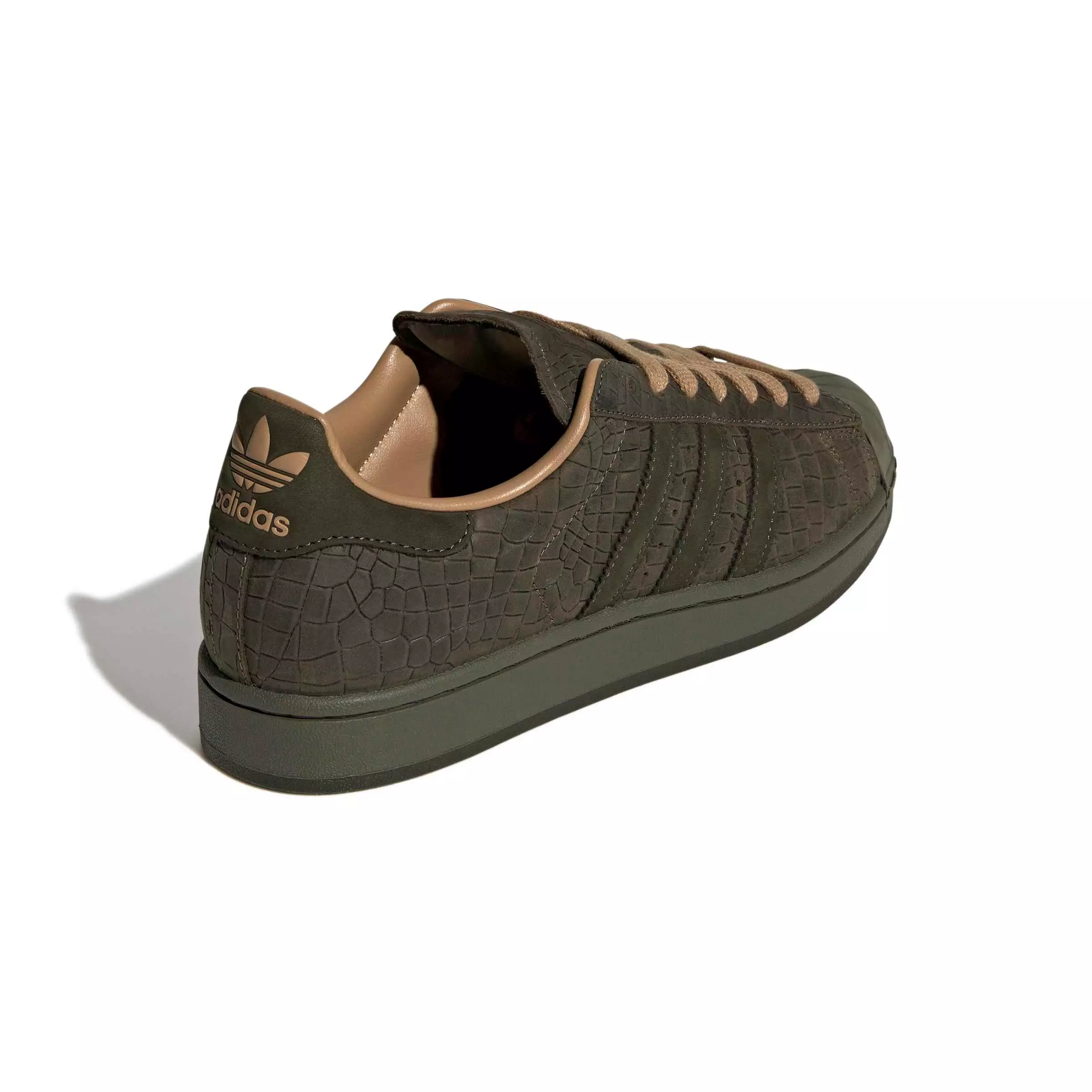 adidas Originals Superstar II "Olive Strata/Night Cargo" Men's Shoe - OLIVE/BLACK
