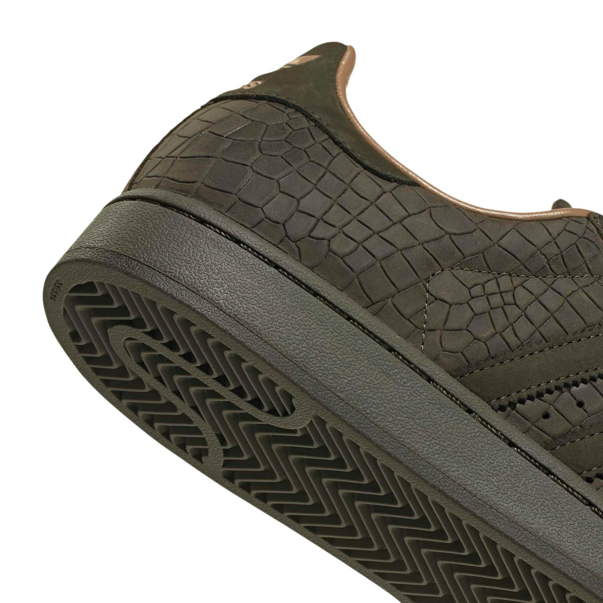 adidas Originals Superstar II "Olive Strata/Night Cargo" Men's Shoe - OLIVE/BLACK Thumbnail View 7